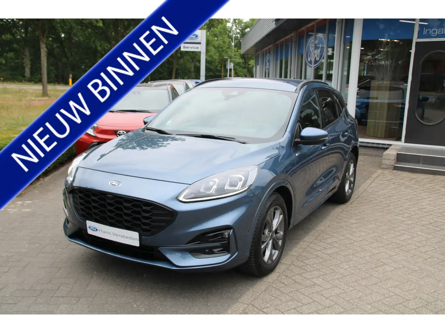 Ford Kuga 1.5 EcoBoost 150 PK ST-Line X WINTERPACK | TREKHAA Blauw - 1