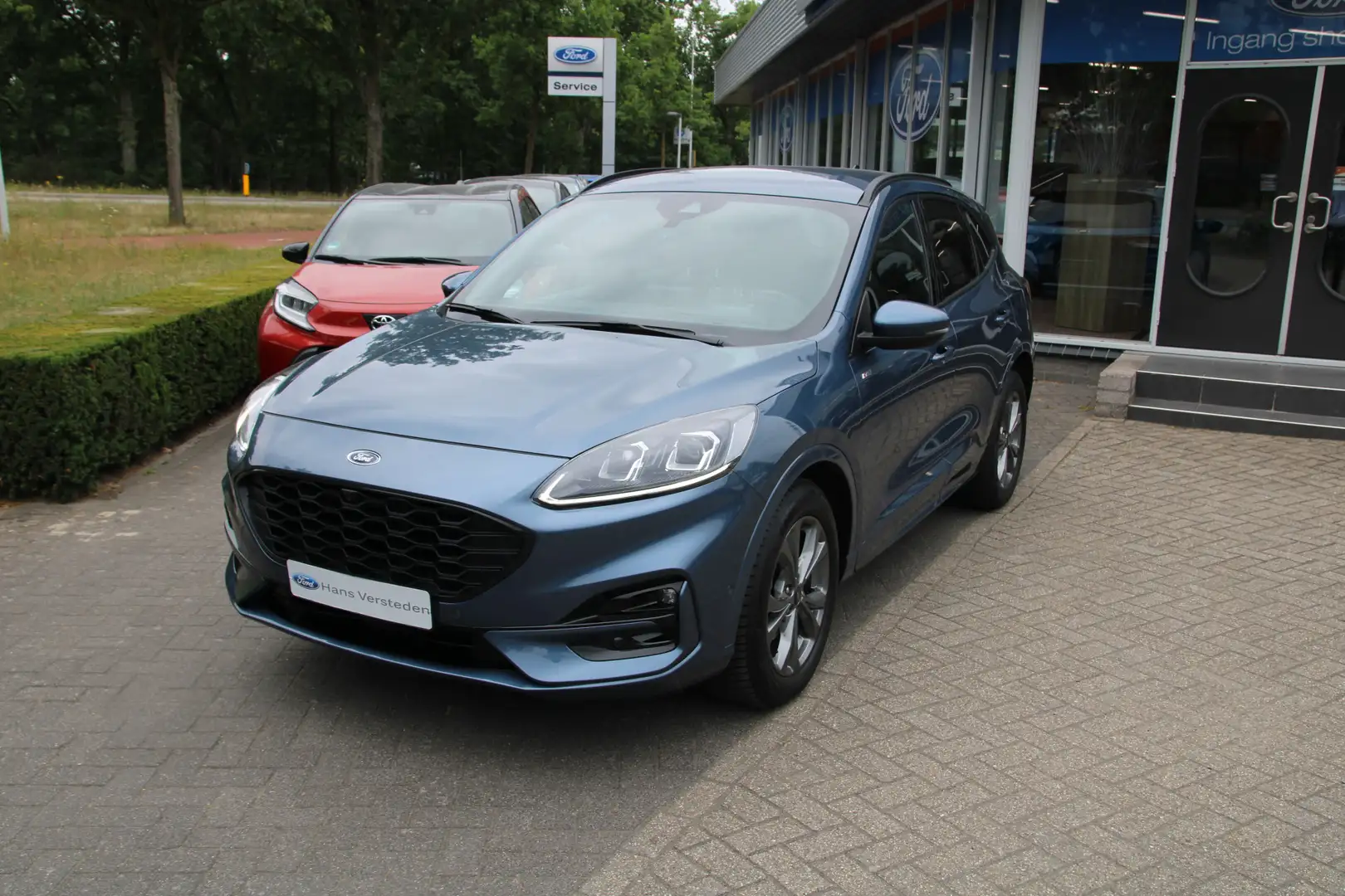 Ford Kuga 1.5 EcoBoost 150 PK ST-Line X WINTERPACK | TREKHAA Blauw - 2