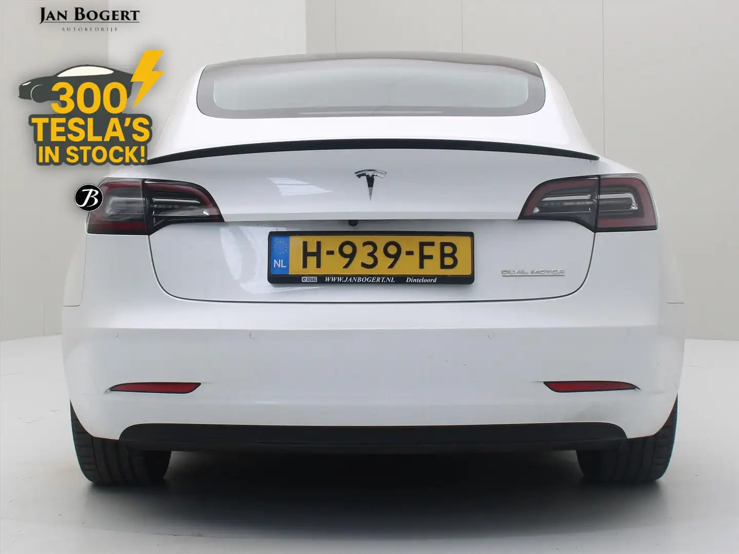 Tesla Model 3 Performance AWD 486pk 75 kWh [ AUTOPILOT+530KM WLT Weiß - 2