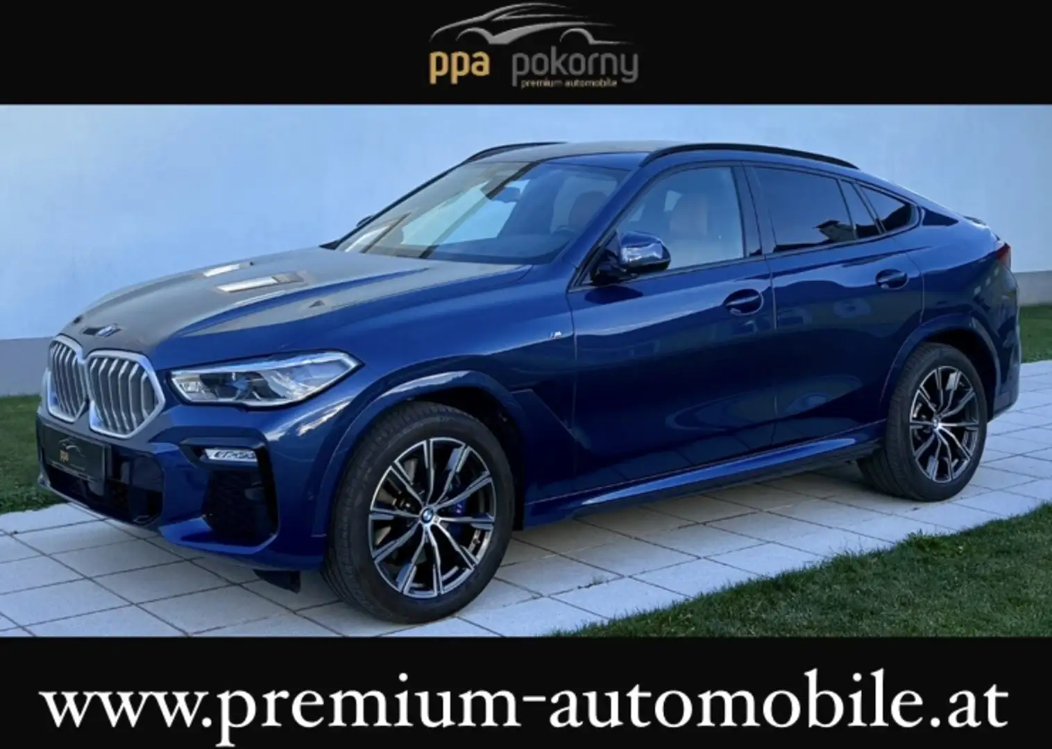 BMW X6 xDrive40i Aut. - Msport - 1. Besitz - Topzustan... Blau - 1