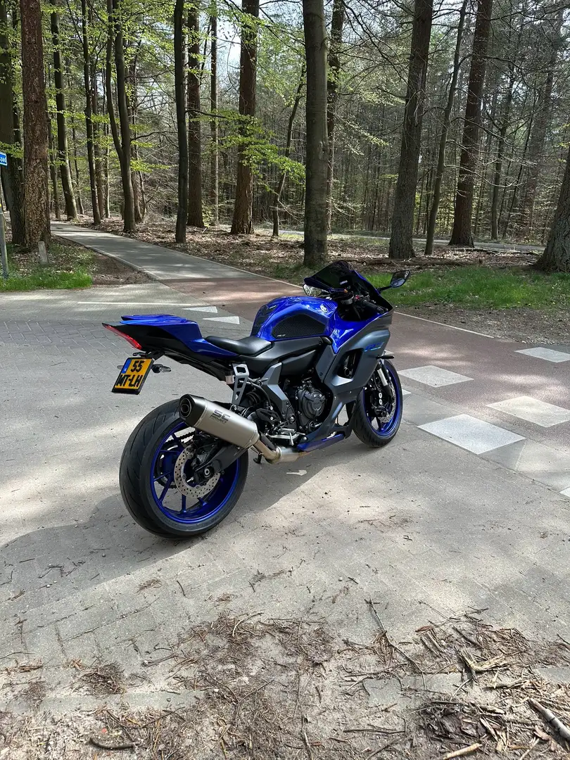 Yamaha YZF-R7 35kw A2 Blauw - 2