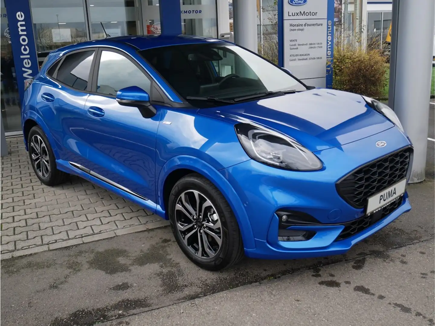 Ford Puma ST-Line Design 1.0i EcoBoost mHEV 125ps / 92kW M6 Bleu - 2