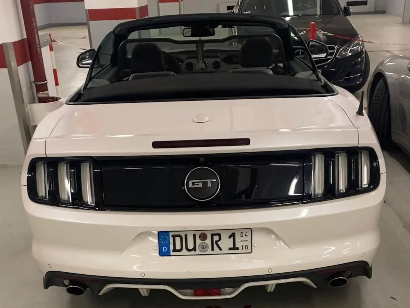 Ford Mustang GT Convertible Cabrio V8 Beyaz - 1