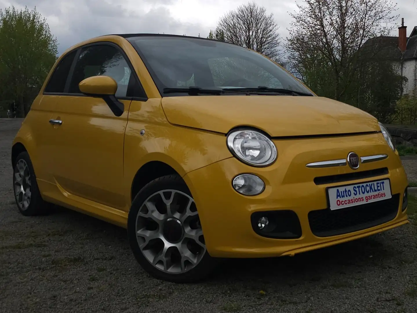 Fiat 500C 1.2i Sport Amarillo - 2