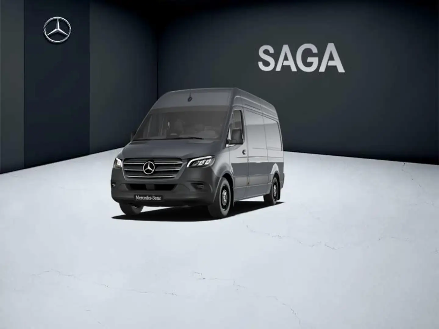 Mercedes-Benz Sprinter 319 CDI Fourgon SELECT Toit sureleve Stan Sprinte Gris - 1