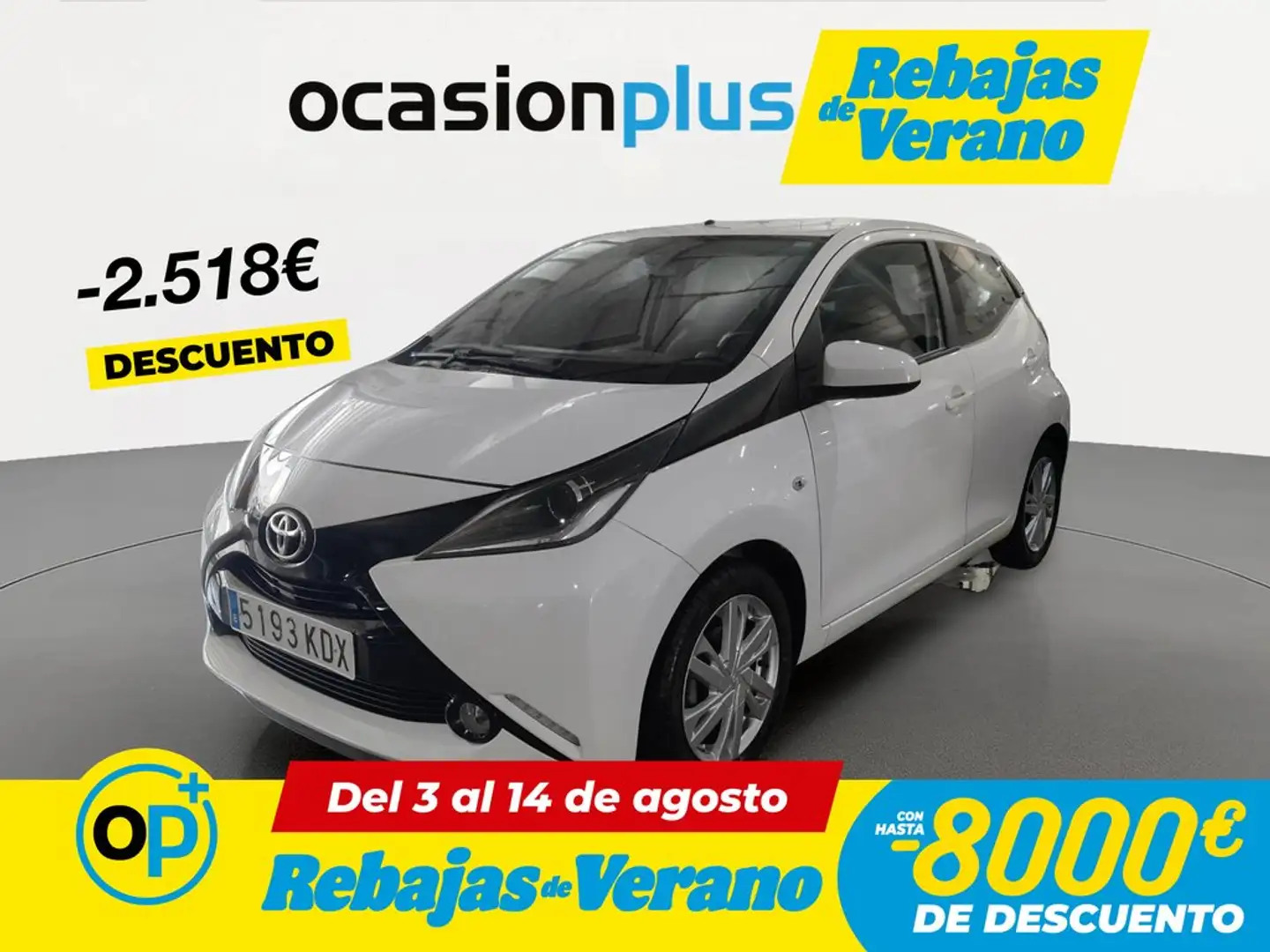 Toyota Aygo 1.0 VVT-i x-play Blanco - 1