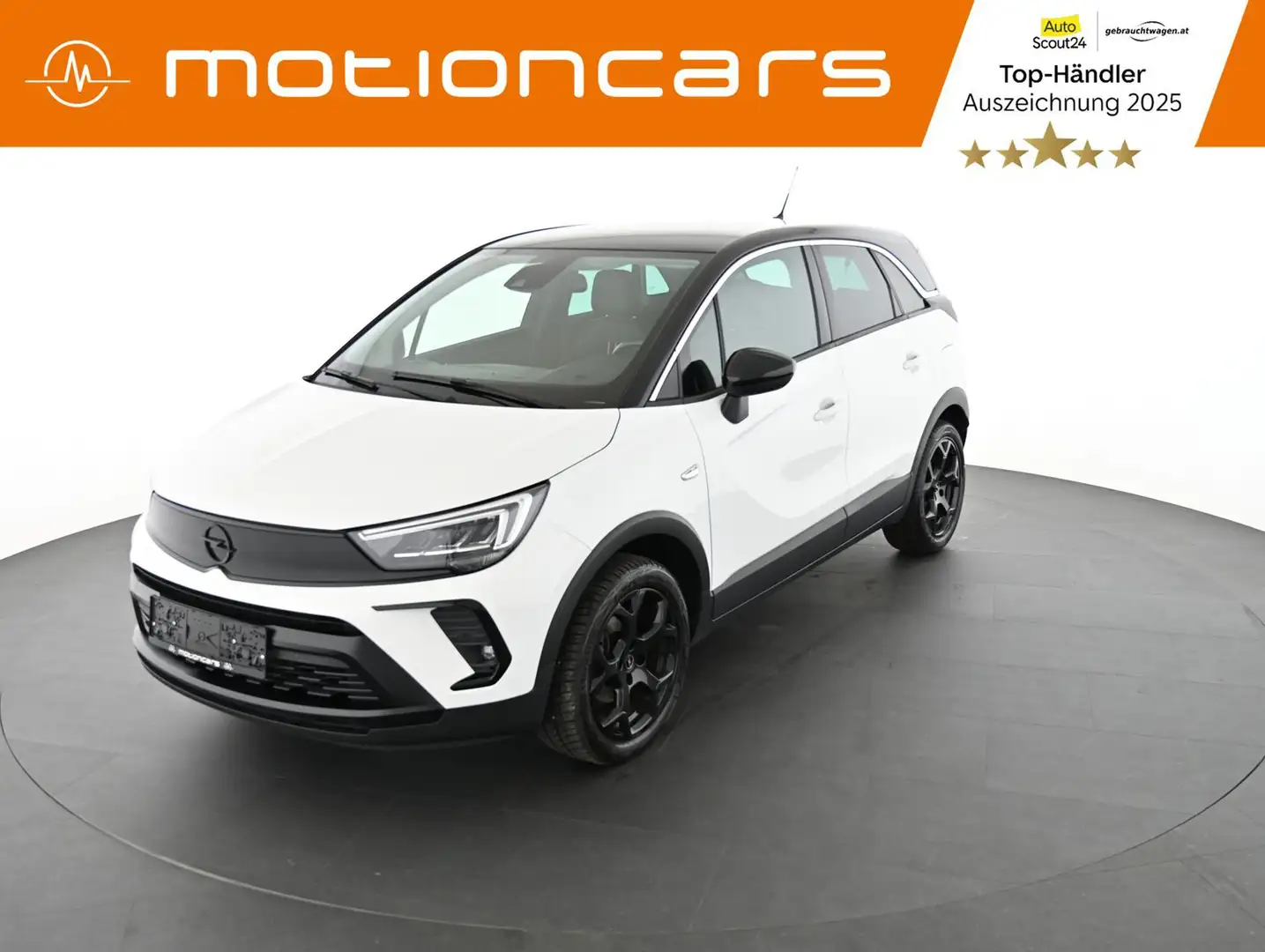 Opel Crossland 1.2 PureTech 130 KH Aut. Pickerl NEU Weiß - 1