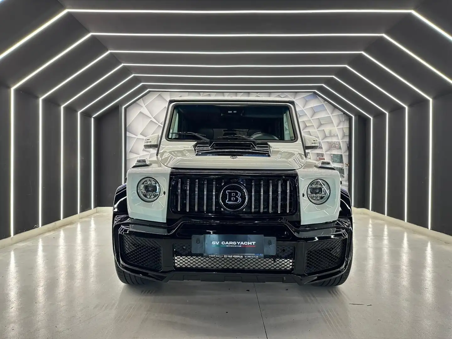 Mercedes-Benz G G 55 Kompressor Cat AMG BRABUS-KM CERTIFICATI-PERM Wit - 1