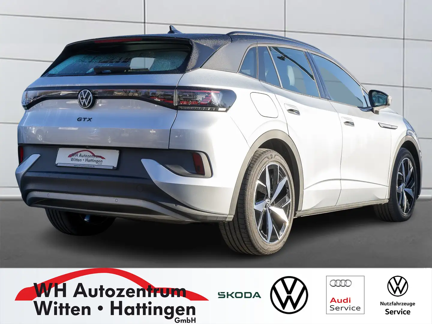 Volkswagen ID.4 4Motion GTX 220 kW WÄRMEPUMPE AHK AREAVIEW IQ-L... Silber - 2