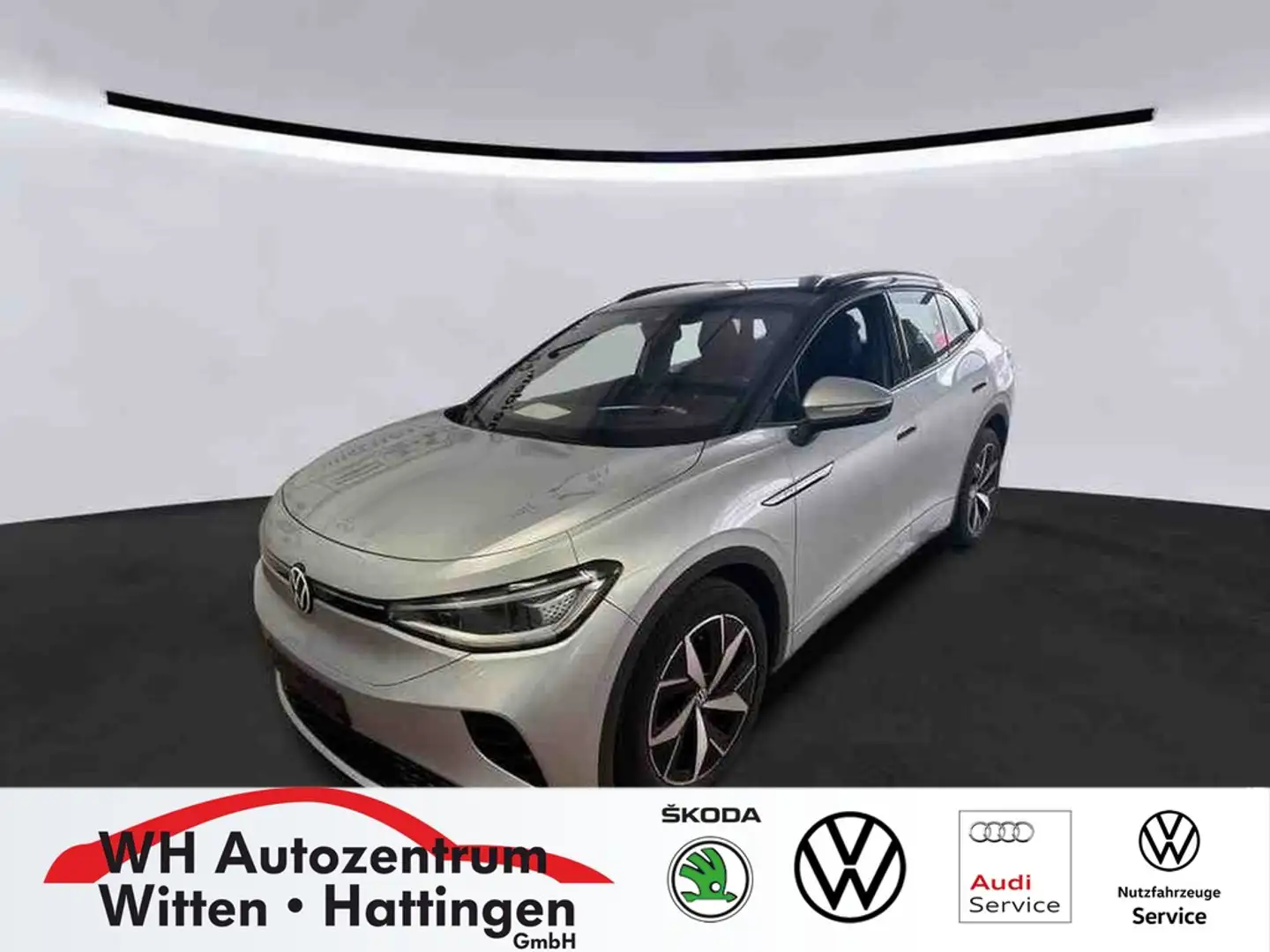 Volkswagen ID.4 4Motion GTX 220 kW WÄRMEPUMPE AHK AREAVIEW IQ-L... Silber - 1