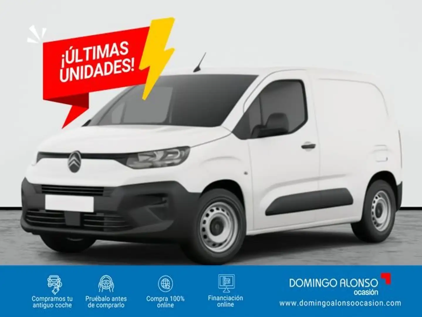 Citroen Berlingo Nuevo  VAN Talla M BlueHDi 100 S&S Blanco - 1