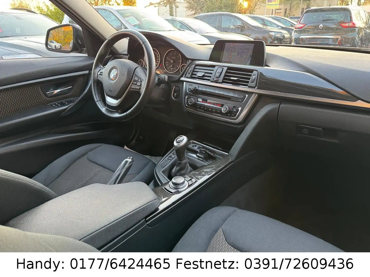 BMW 318 d 1.HAND/XENON/NAVI/SHZ/PDC/ALU/TOP! Schwarz - 2