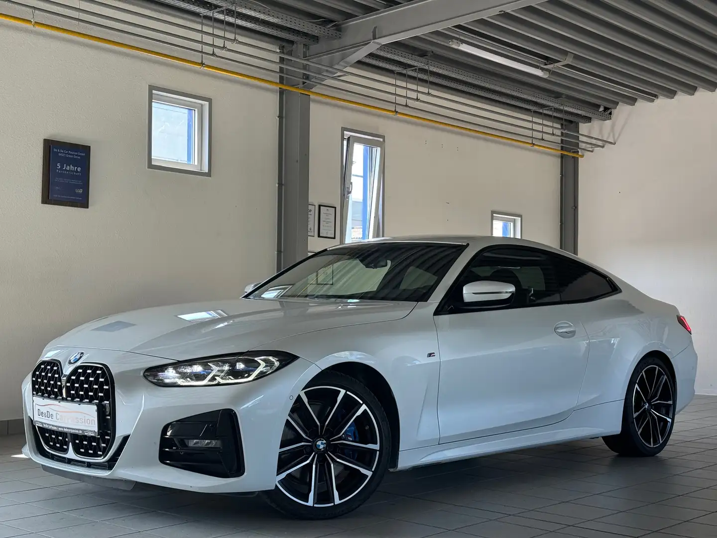 BMW 430 430 i M-Sport*Laserlicht+HarmanKardon*ServicePaket Weiß - 1