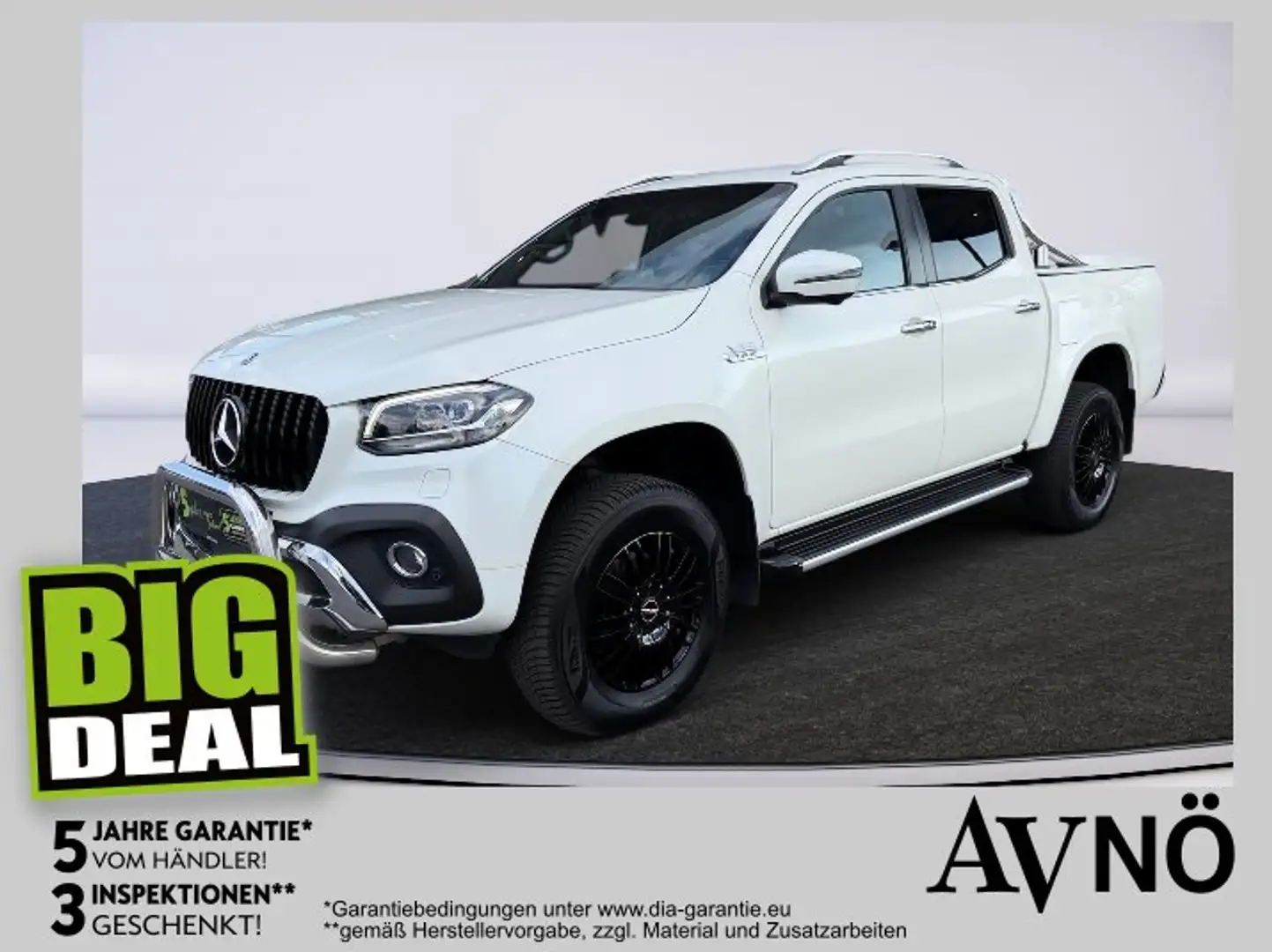 Mercedes-Benz X 350 d 4MATIC POWER AHV 3500kg, Lederausstattung; Weiß - 1