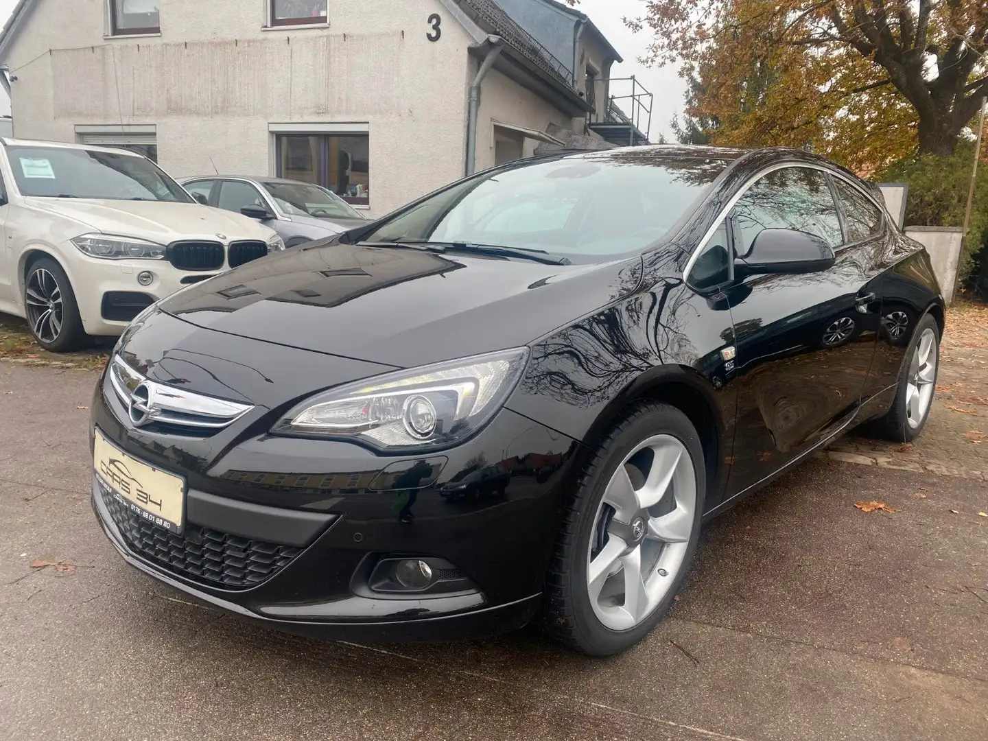 Opel Astra J GTC Excite OPC *VOLL AUSSTATTUNG* Negro - 1