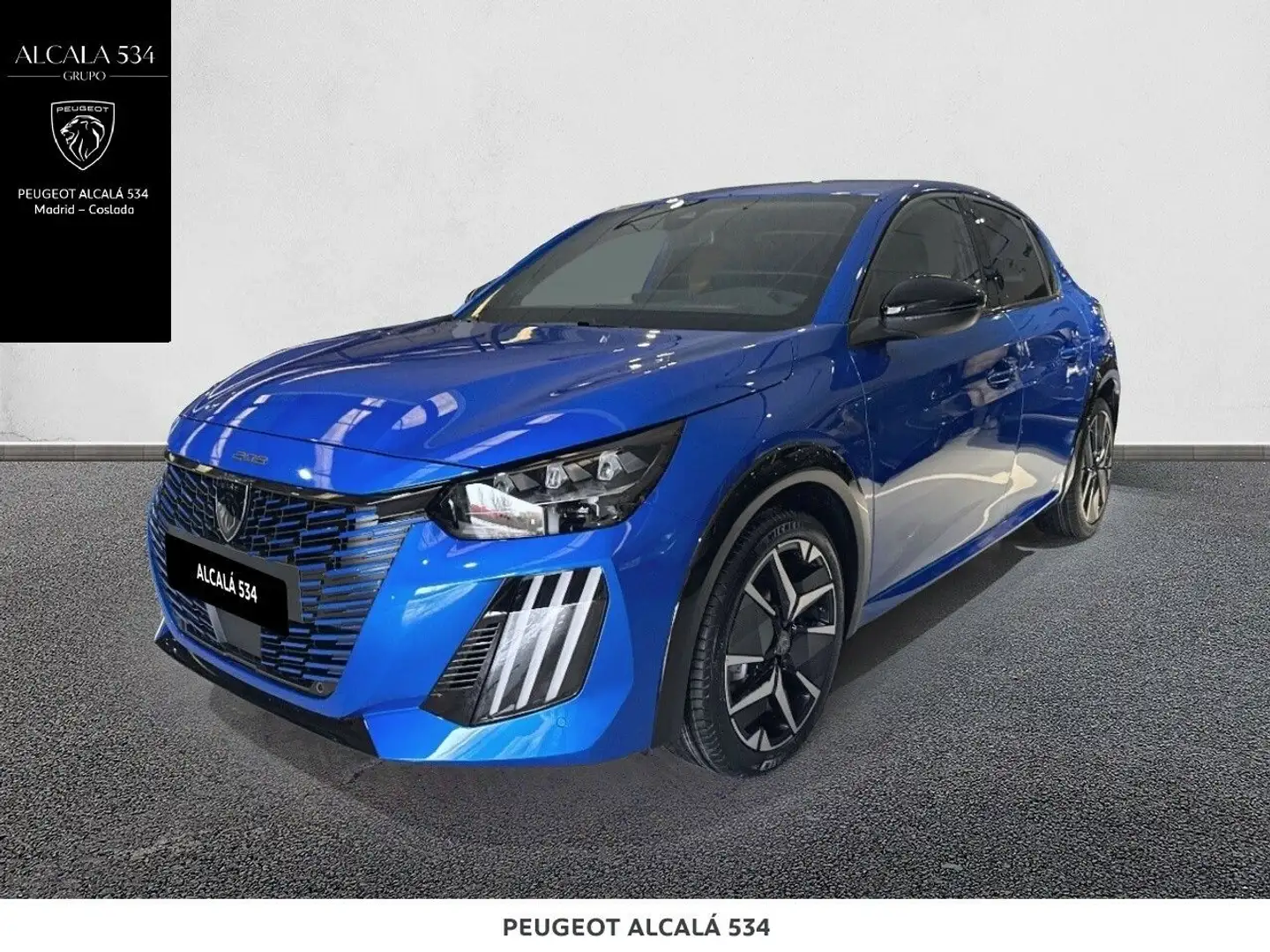 Peugeot 208 GT HYBRID 136 eDCS6 Bleu - 1