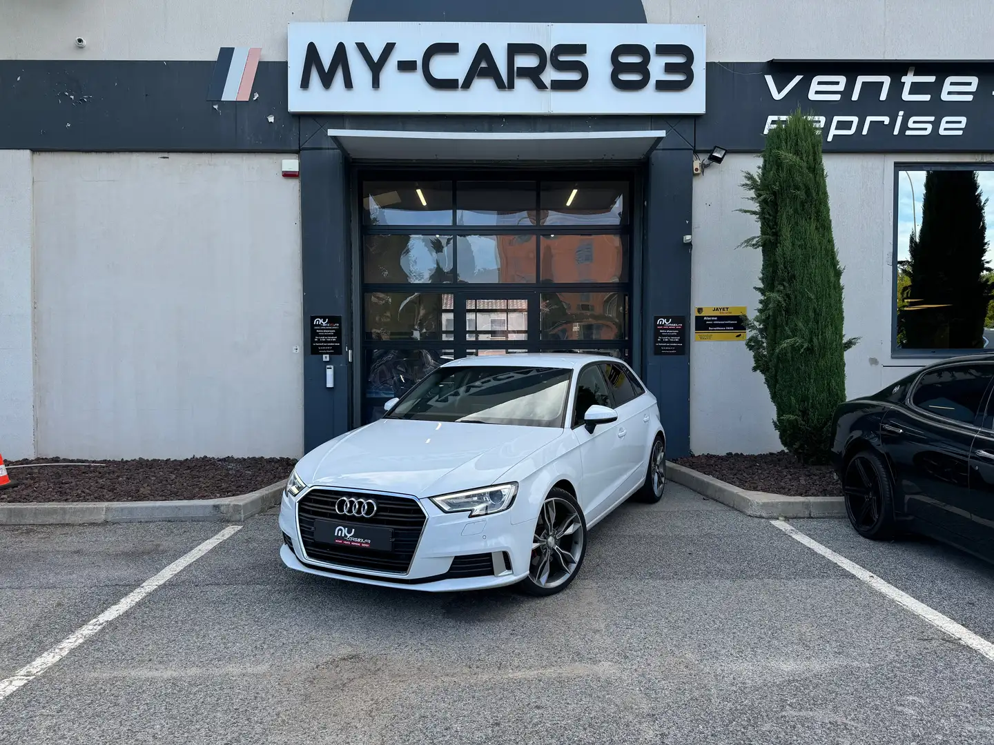 Audi A3 Sportback 2.0 TFSI 190 S tronic 7 S Line Blanc - 1