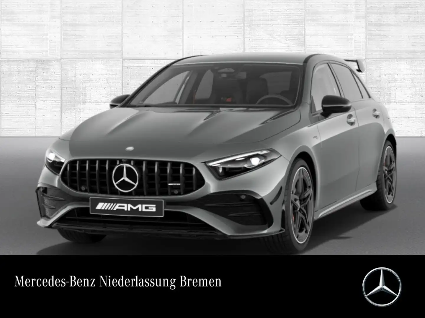 Mercedes-Benz A 35 AMG A 35 4M Kompakt AMG+MULTIBEAM+BURMESTER+KAMERA+8G Gri - 1