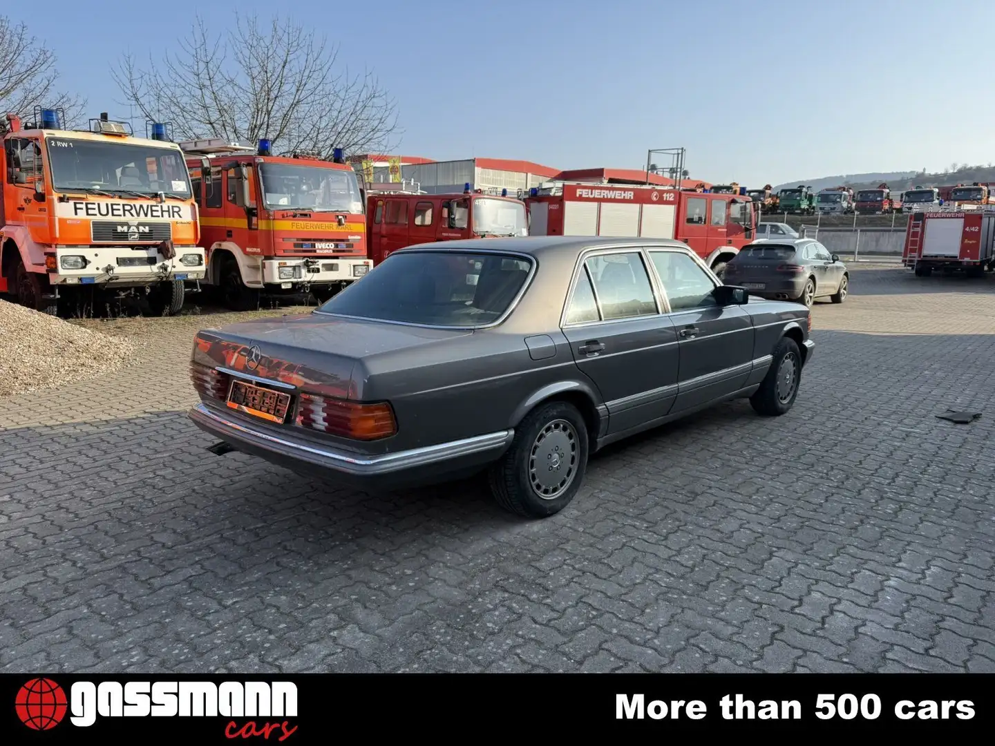 Mercedes-Benz 500 SE Limousine, Restaurationsobjekt, Gri - 2