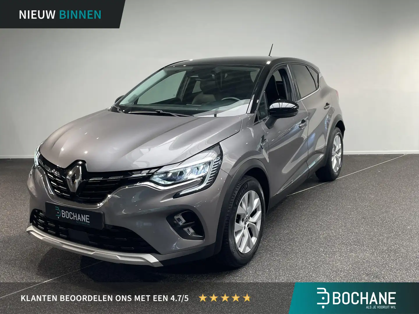 Renault Captur 1.0 TCe 100 Intens Apple/AndroidCarplay | Camera | Grijs - 1