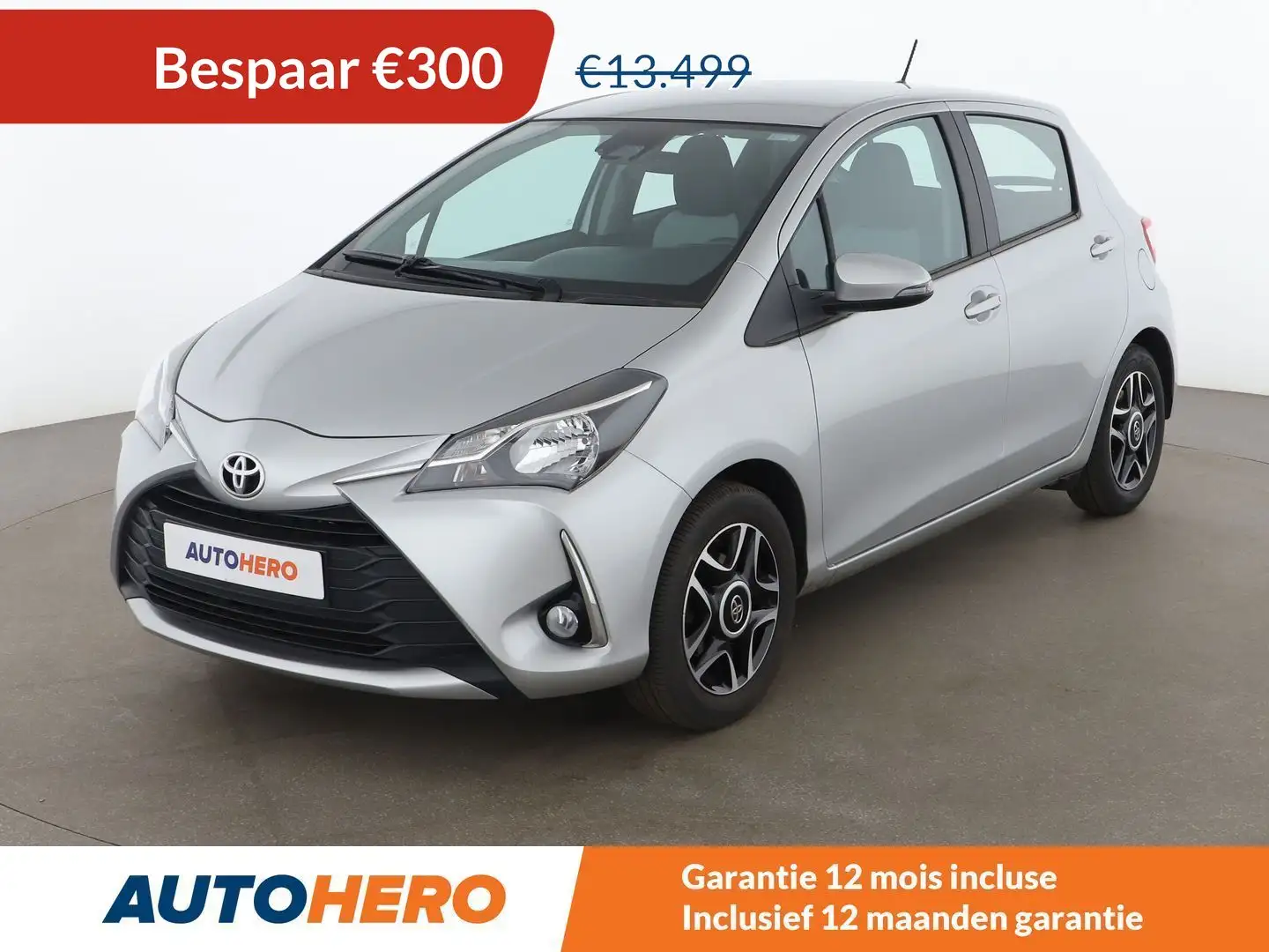Toyota Yaris 1.5 Dual VVT-iE Dynamic Grijs - 1