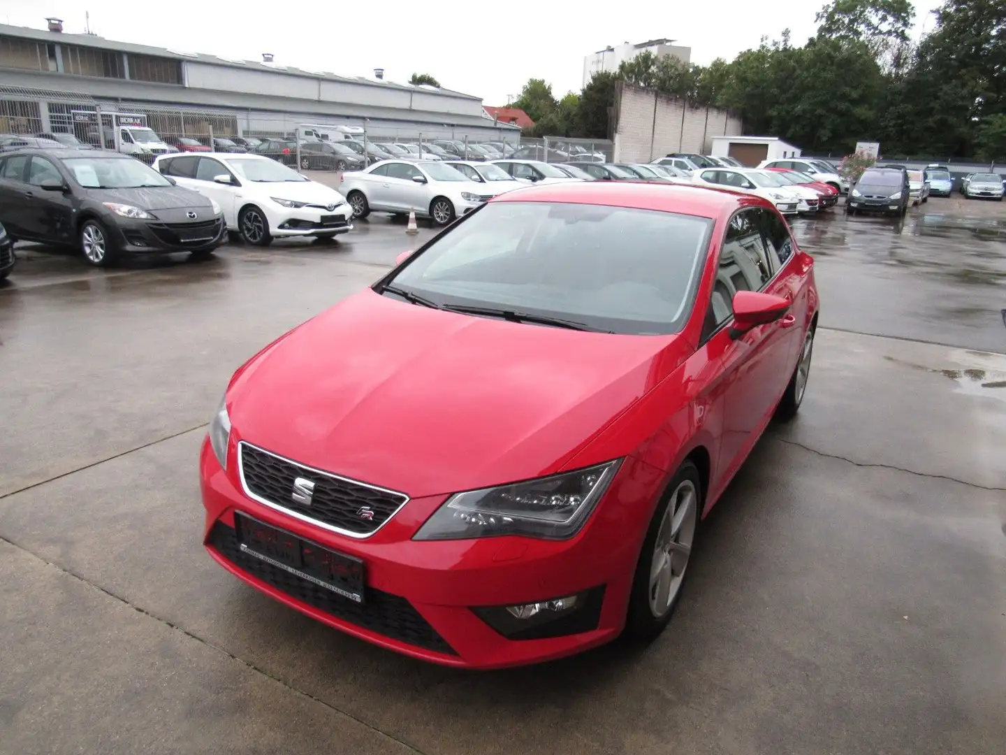 SEAT Leon SC FR,KLIMA,LEDER,ALU.82700 KM. Rood - 2