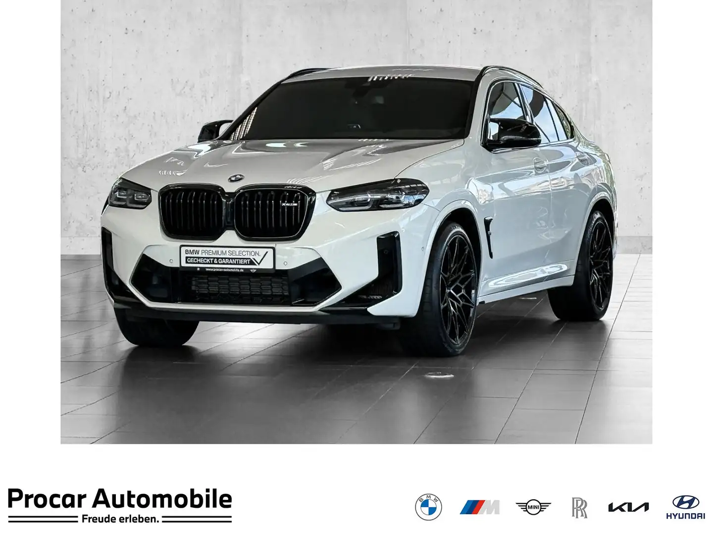 BMW X4 M Competition M Sport AHK RFK NAVI Bianco - 1