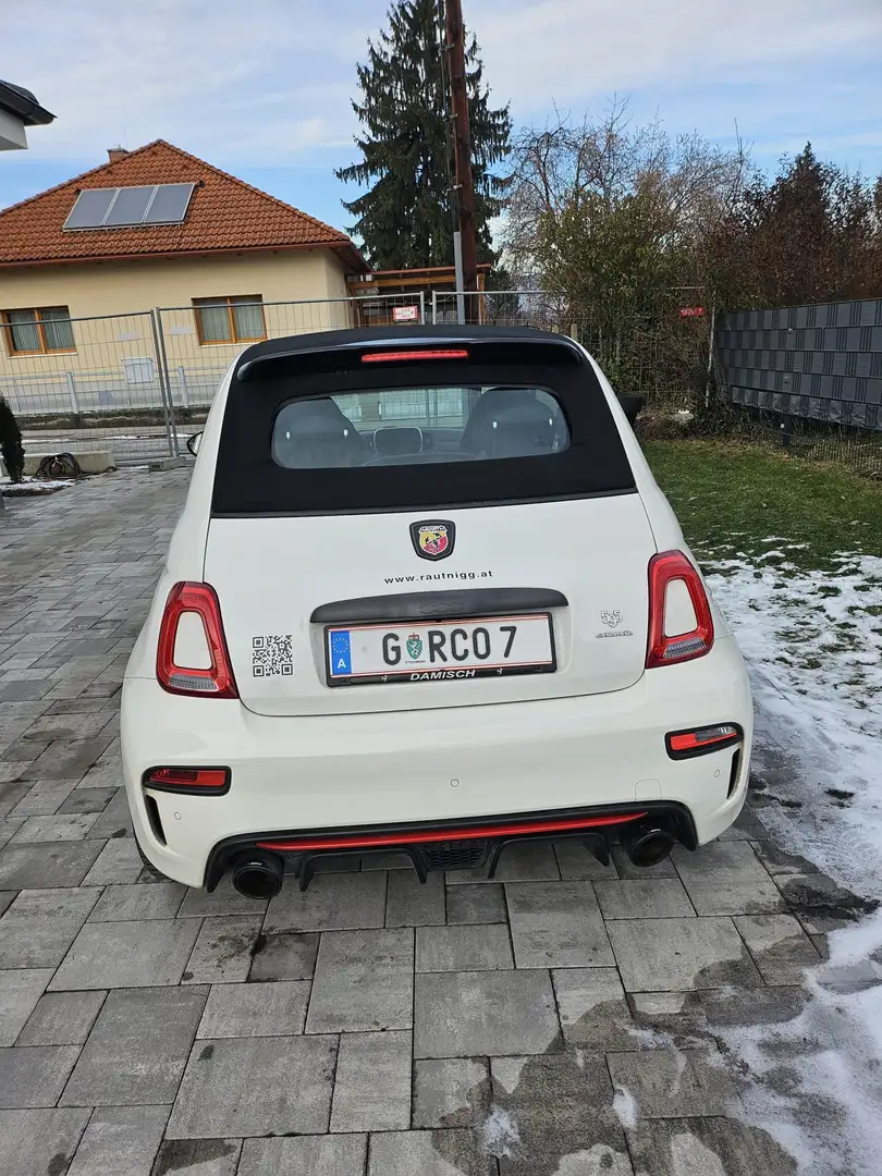 Fiat 500 Abarth Weiß - 2