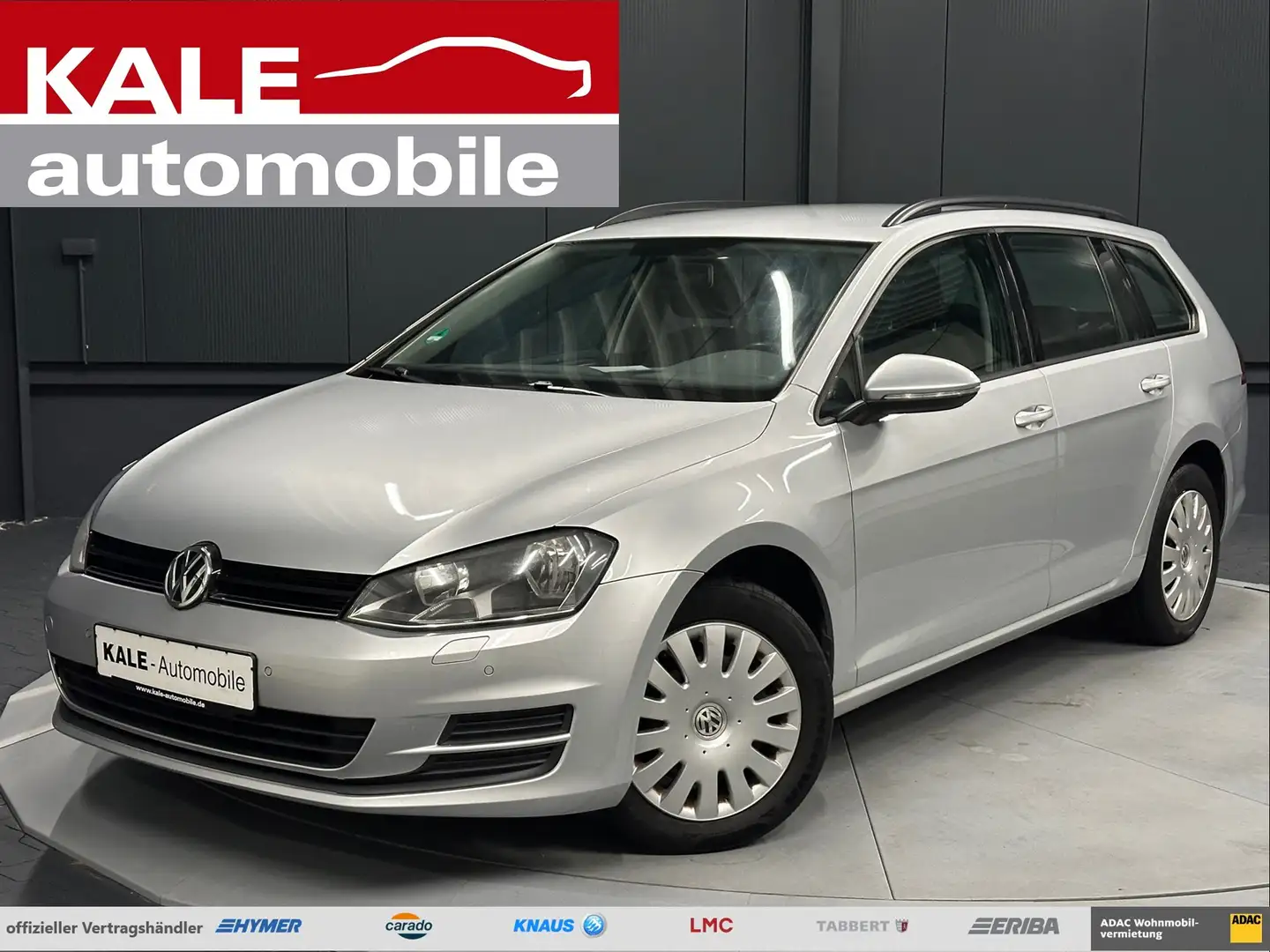 Volkswagen Golf Variant VII 1.6 TDI Trendline BMT *NAVI*Sitzhzg*Euro6* Argent - 1