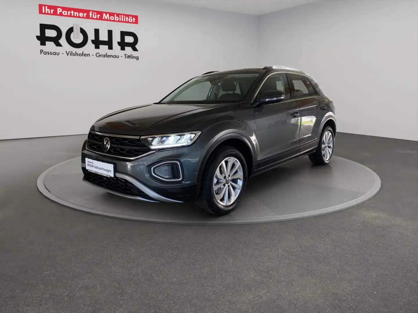 Volkswagen T-Roc Life (Garantie 03/2029.SHZ.Kamera.ACC.LED.DAB) 1.0 Grau - 2