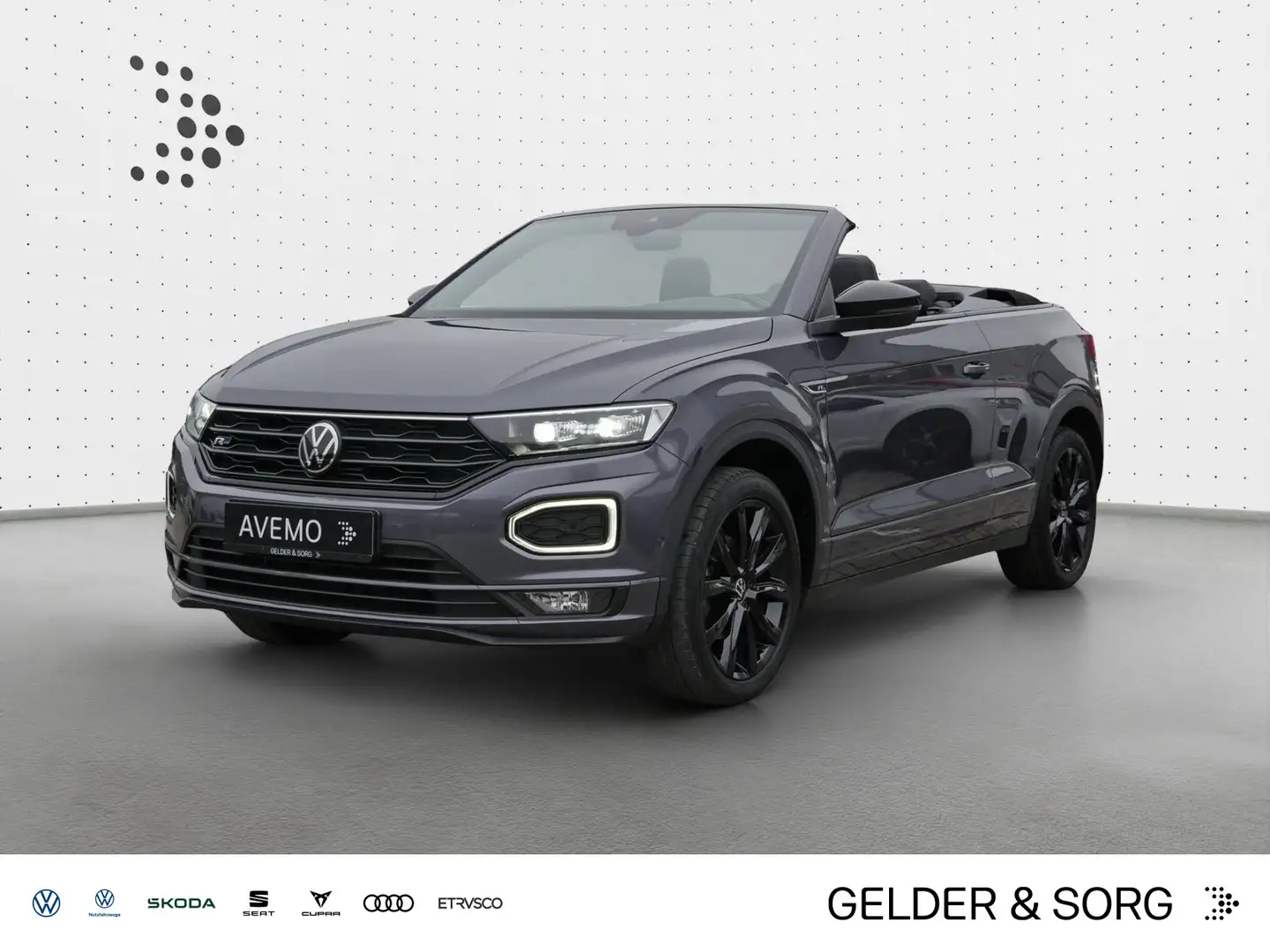 Volkswagen T-Roc R-Line 1.5 TSI RFK*SHZ*LED*PDC*K Grau - 1