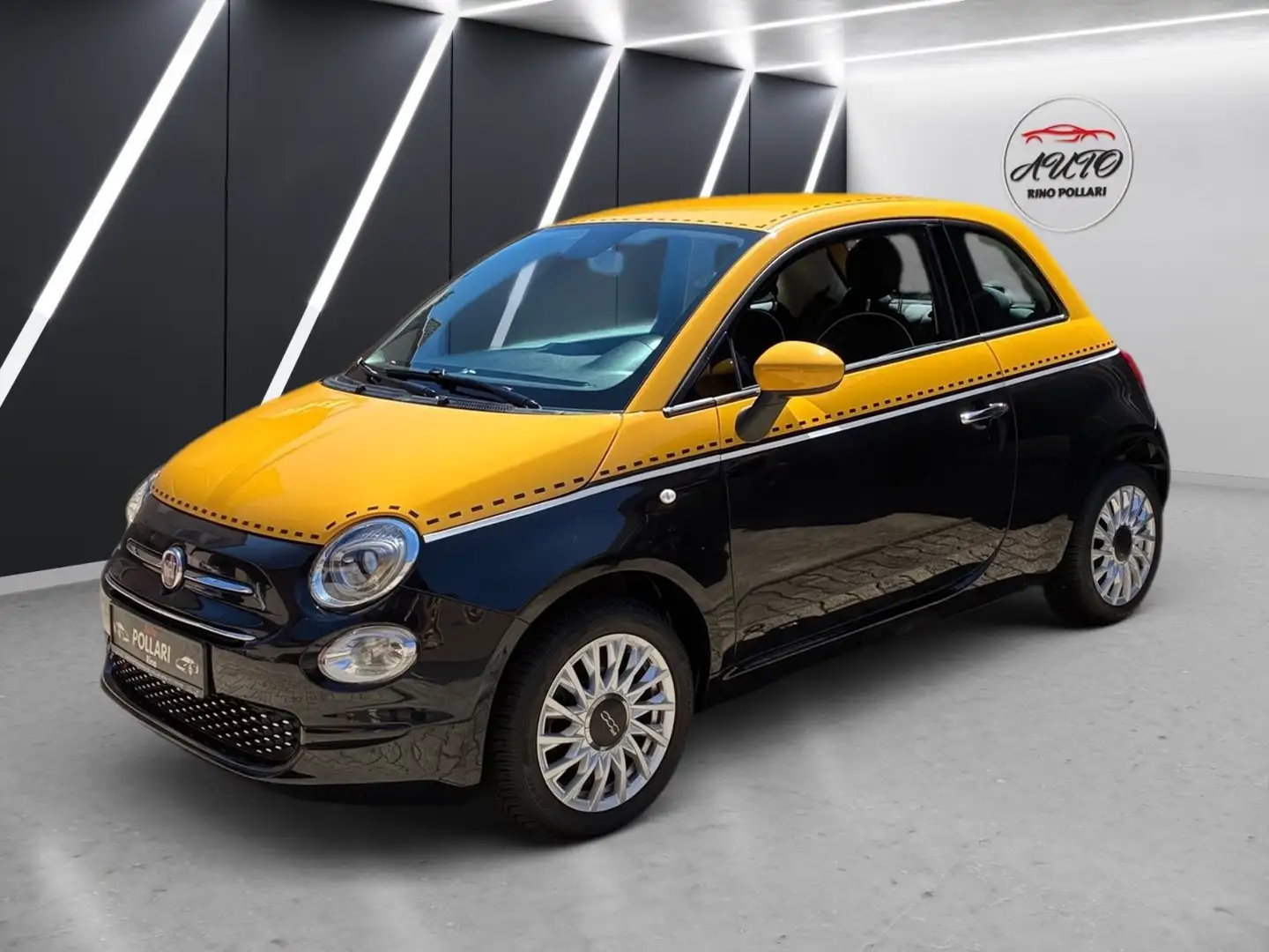Fiat 500 Navi 1 Hand Klima 1.2 Schwarz - 2