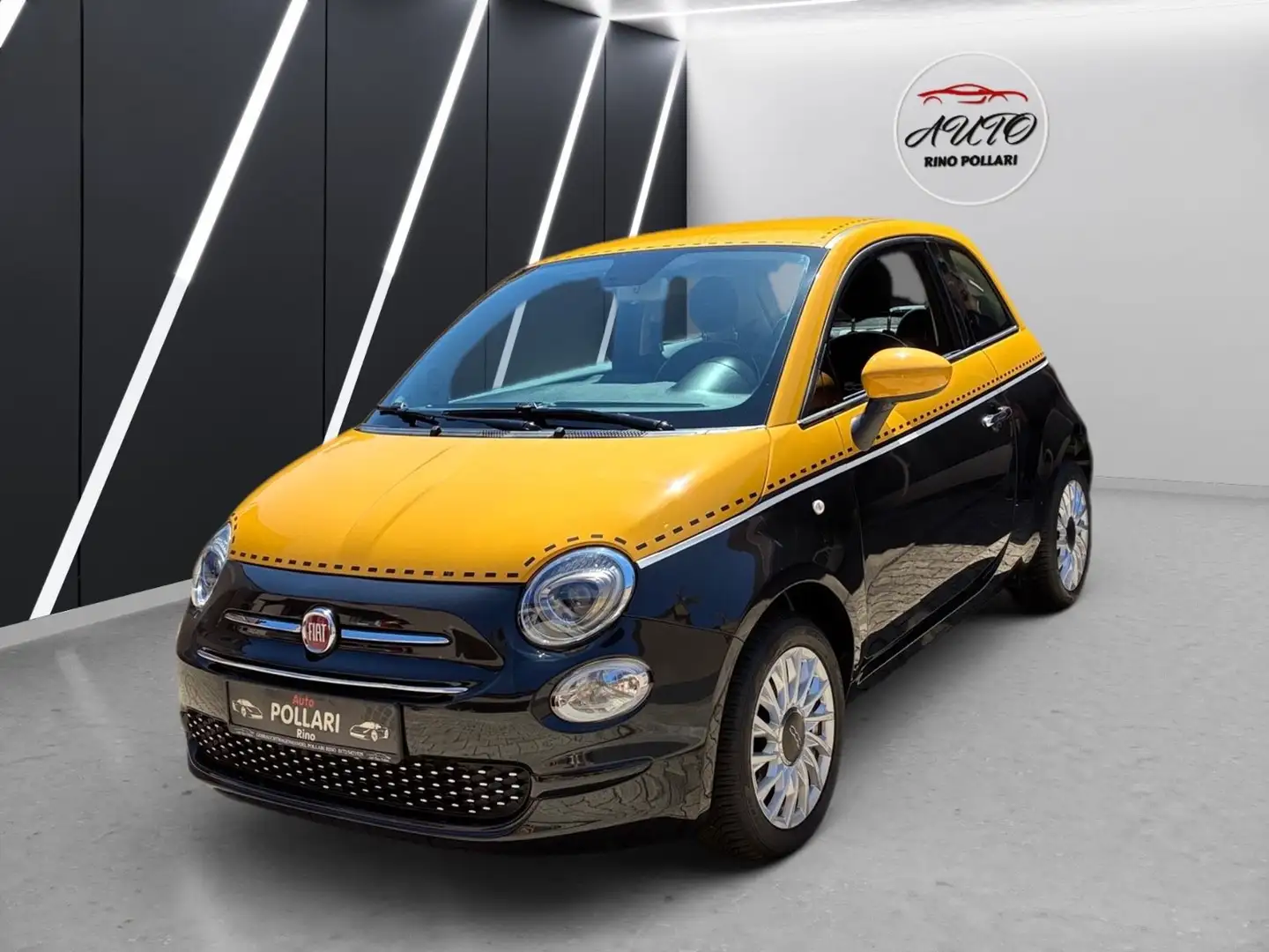 Fiat 500 Navi 1 Hand Klima 1.2 Schwarz - 1