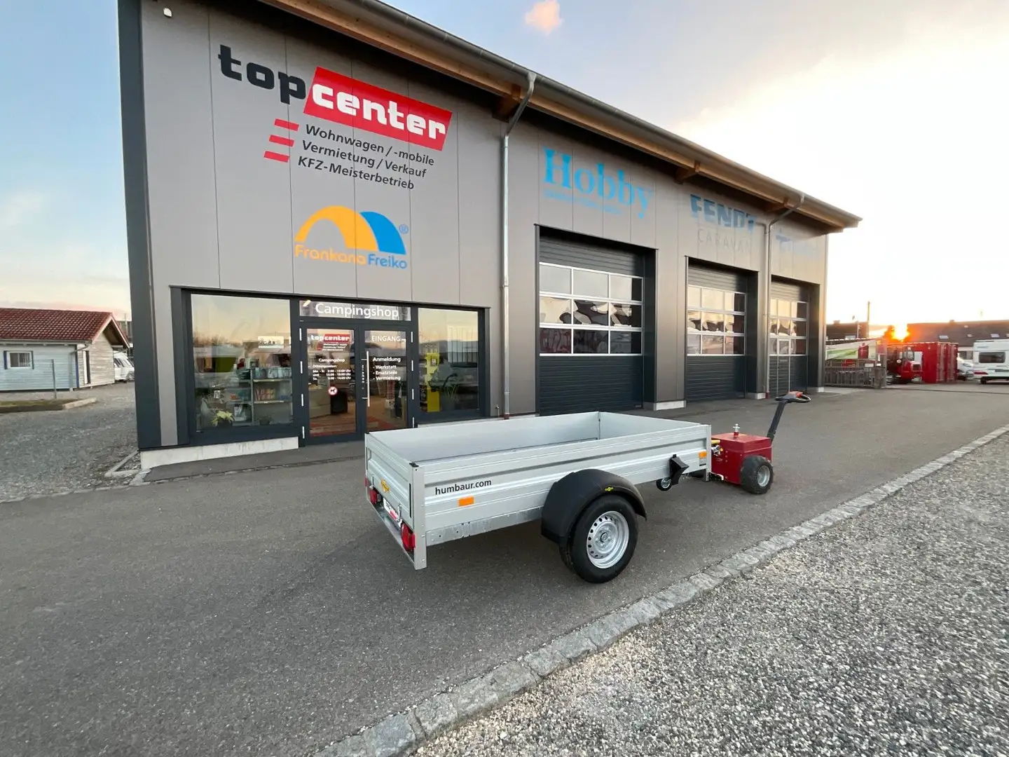 Humbaur HA 152513 KV/ Einachs-Tieflader Aluminium HA - 1