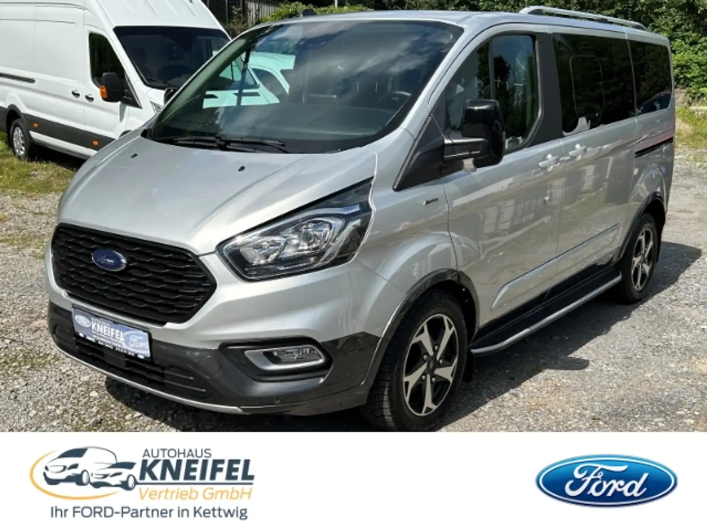 Ford Tourneo Custom Kombi 320 L1 Active 2.0 TDCi Autom. EU6d AHK Navi Argent - 1