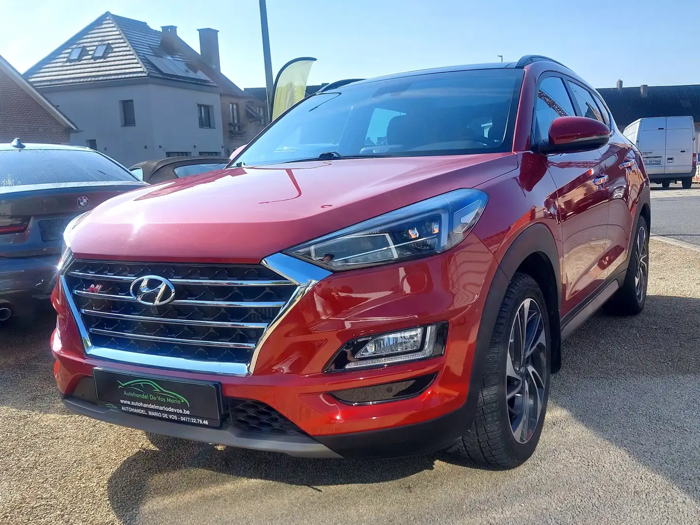 Hyundai TUCSON 1.6 T-GDi Shine N-Line DCT FULL OPTION!!! 48.000km Rojo - 2