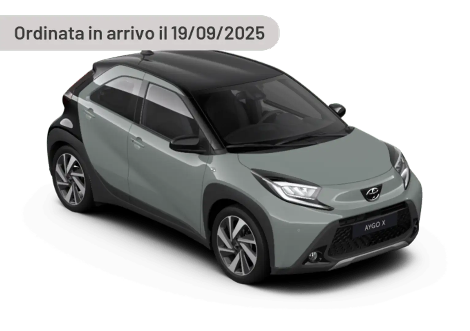 Toyota Aygo X 1.0 VVT-i 72 CV 5 porte Trend Air S-CVT Argento - 1