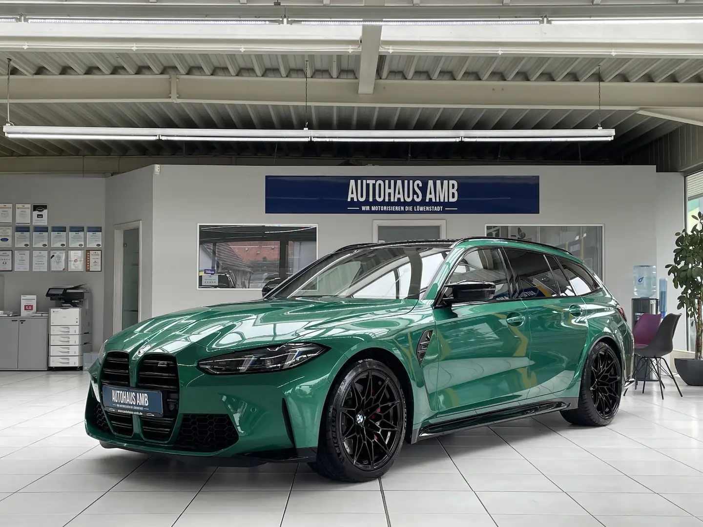 BMW M3 Competition xDrive H&K ACC Carbon Virtual Grün - 1