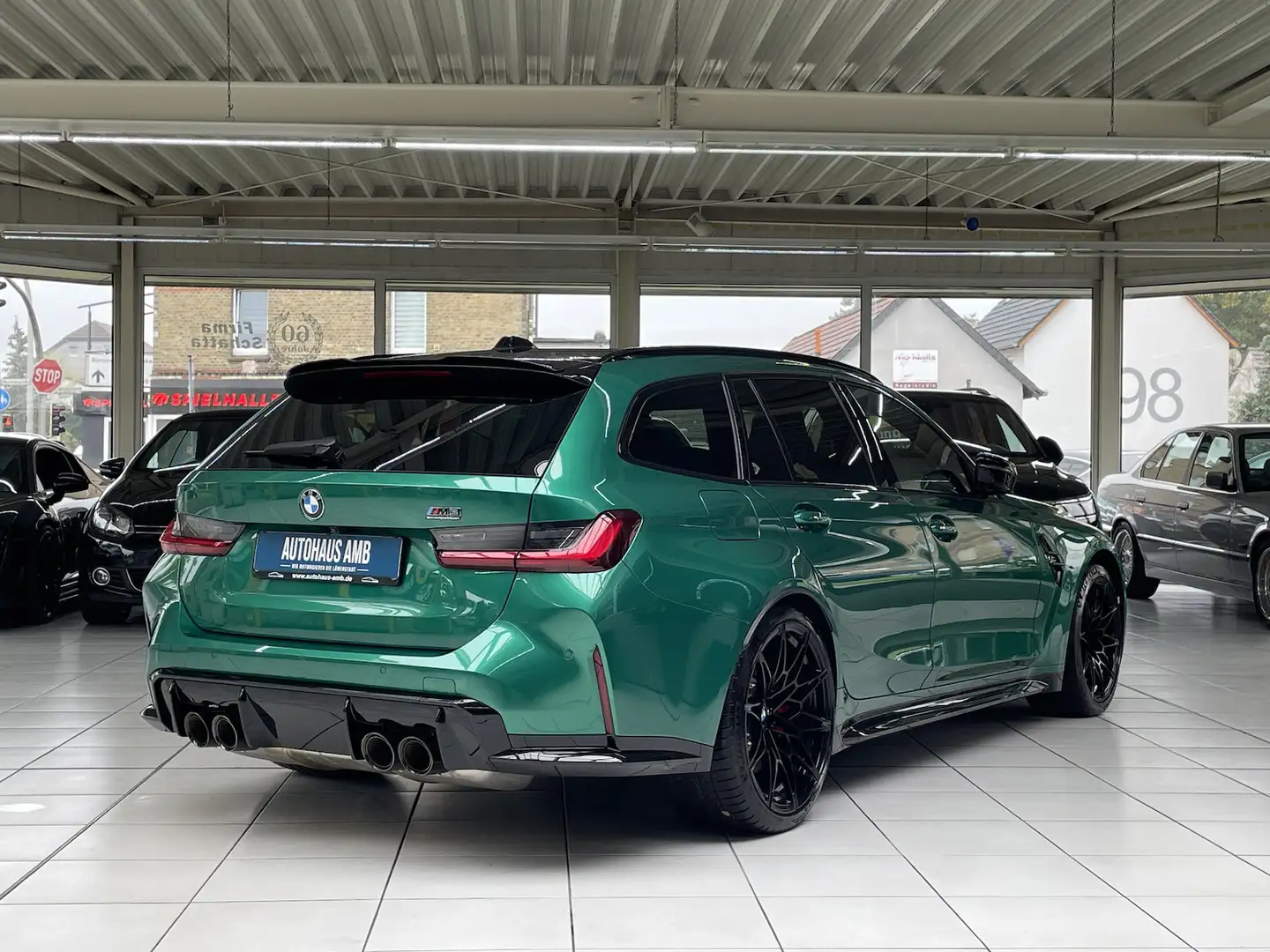 BMW M3 Competition xDrive H&K ACC Carbon Virtual Grün - 2