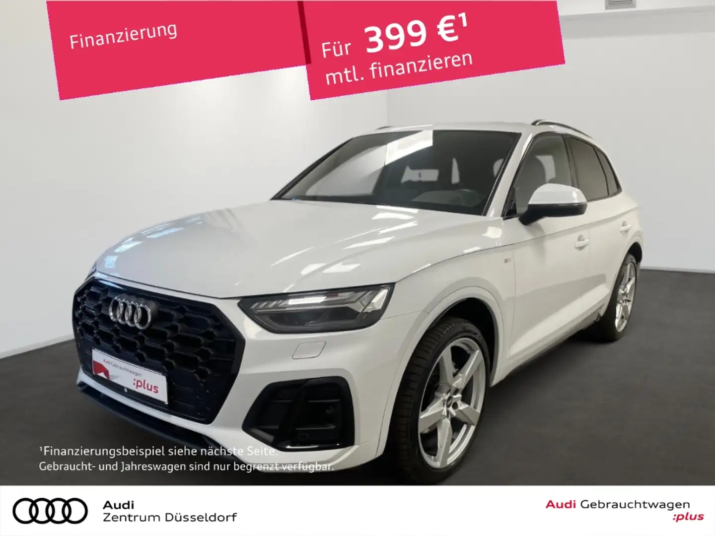 Audi Q5 40 TDI quattro S line B&O PANO LEDER MATRIX Weiß - 1