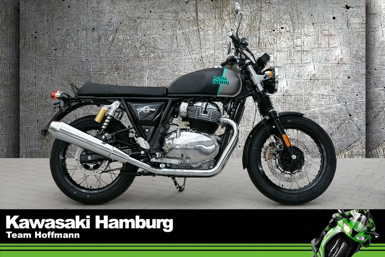 Royal Enfield Interceptor INT 650 EFI Twin, sofort lieferbar Noir - 1