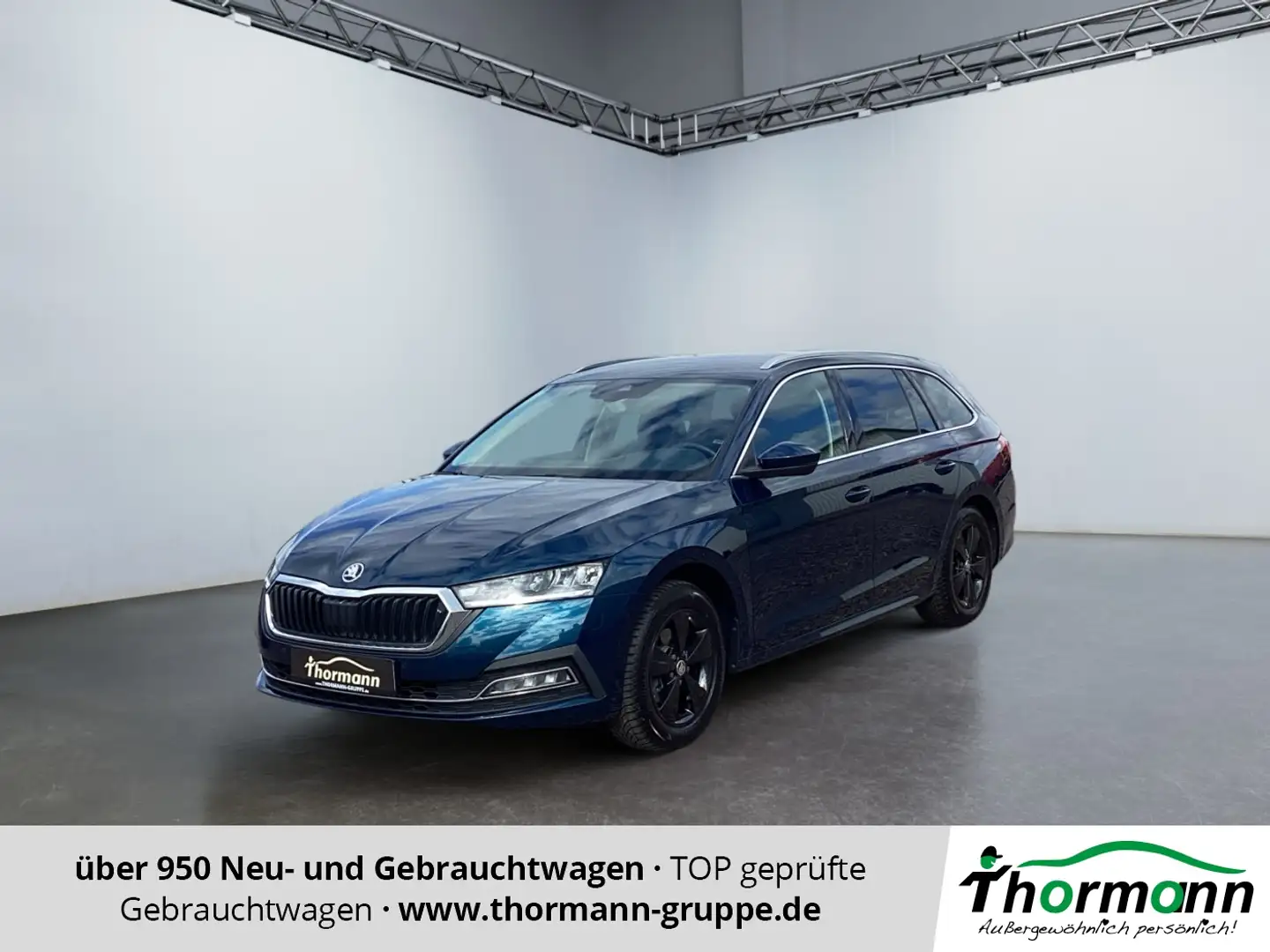 Skoda Octavia Combi Style 2.0 TDI DSG ACC HUD 4xSHZ Azul - 1