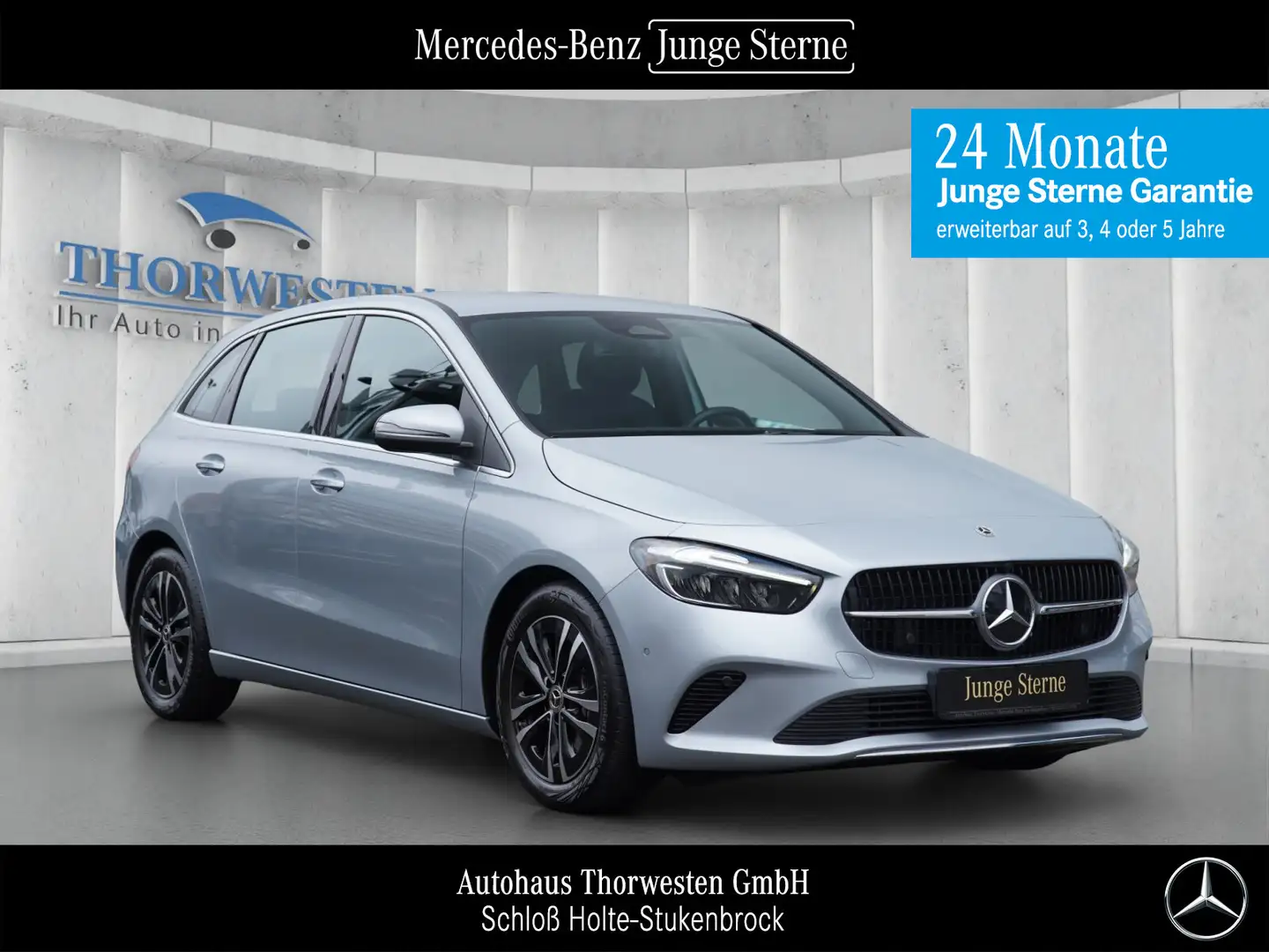 Mercedes-Benz B 200 B 200 Progressive Winter-Paket VZE Rückfahrkamera Silber - 1