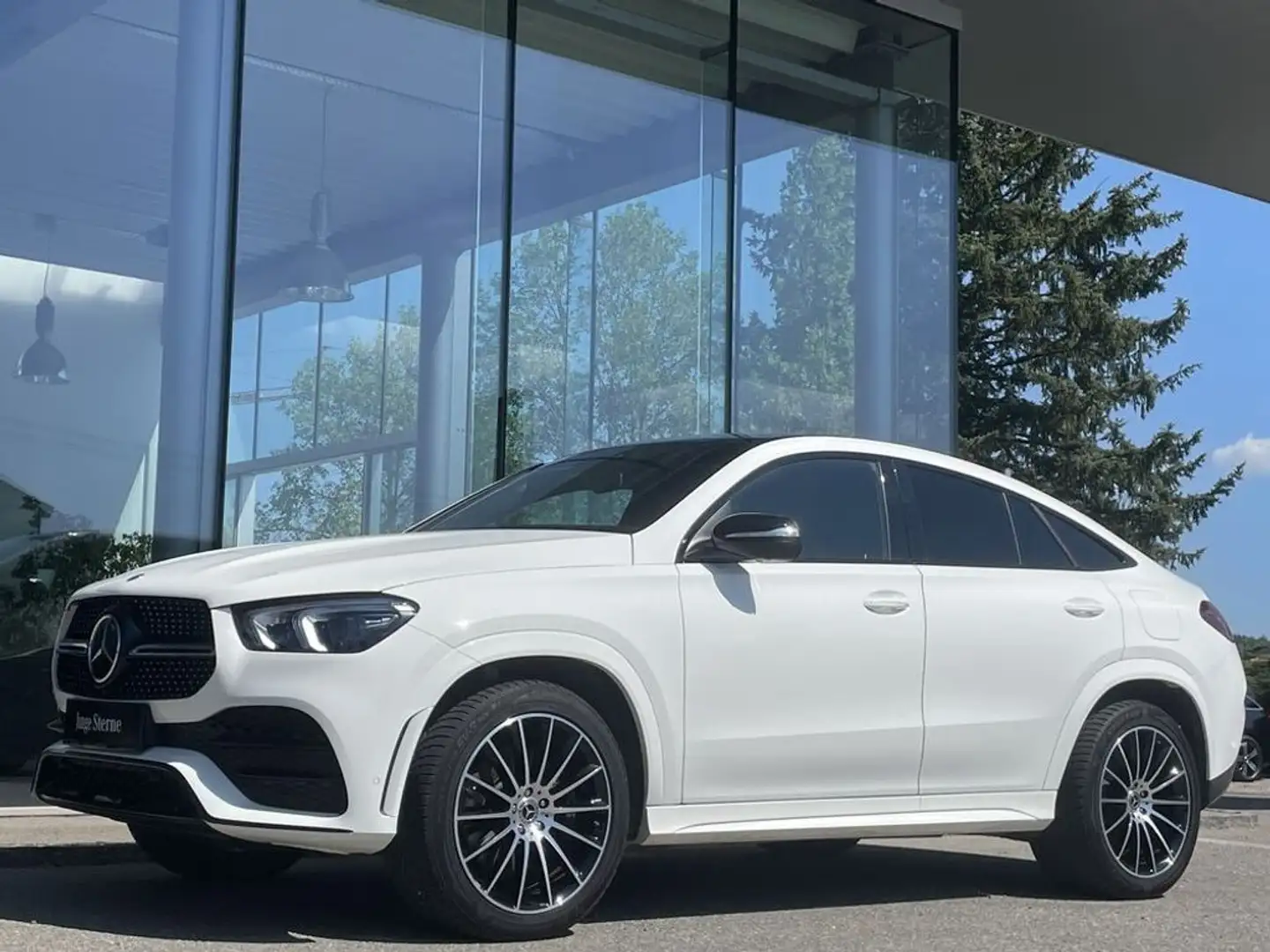 Mercedes-Benz GLE 350 Coupe de 4Matic*AMG*AHK*NIGHT*DISTR.PLUS* Wit - 1