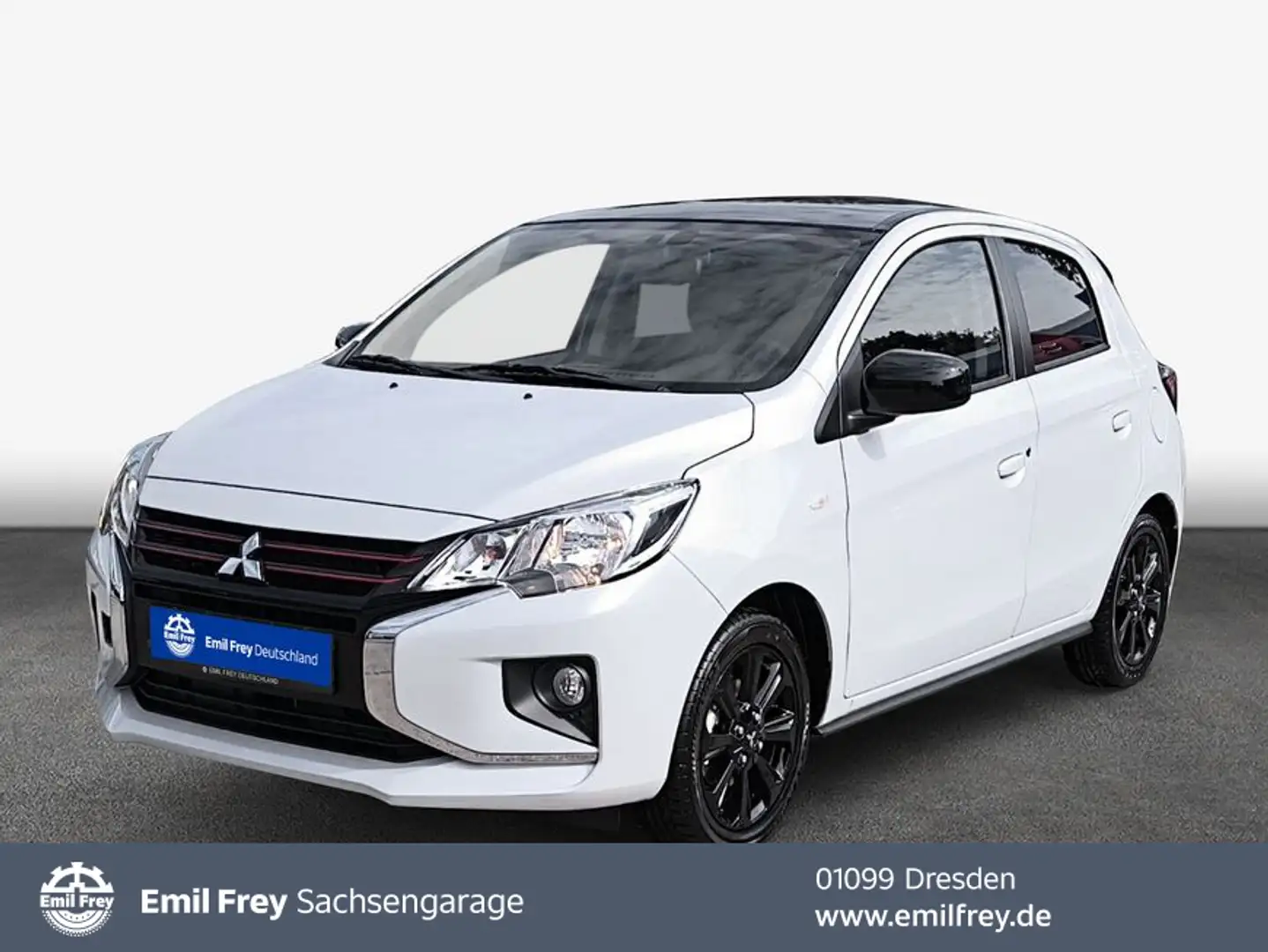 Mitsubishi Space Star 1.2 Select+ Black Edition Weiß - 1