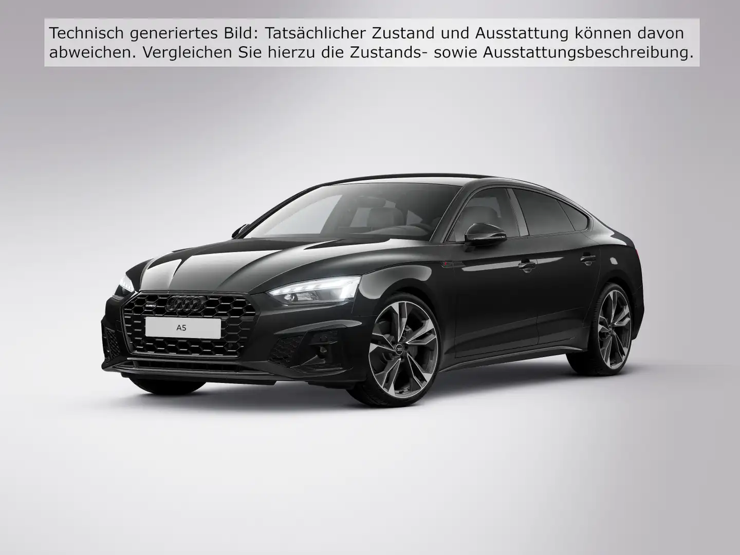 Audi A5 40 TFSI Q 2x S LINE MATRIX NAVI+ Bu Schwarz - 2