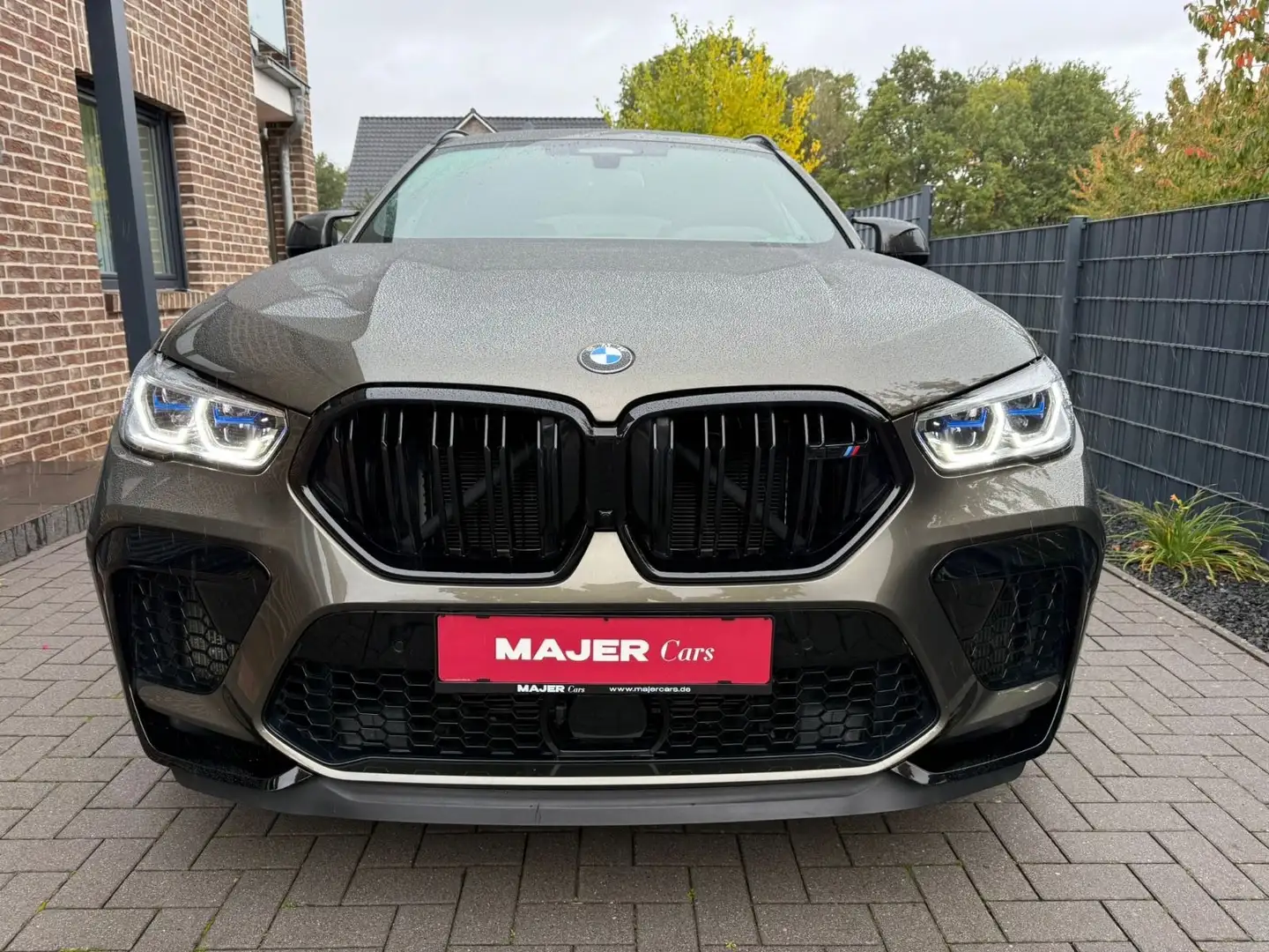 BMW X6 M Competition*HEADUP*MEM*PANO*B&W*LASER*LEDER Gris - 2