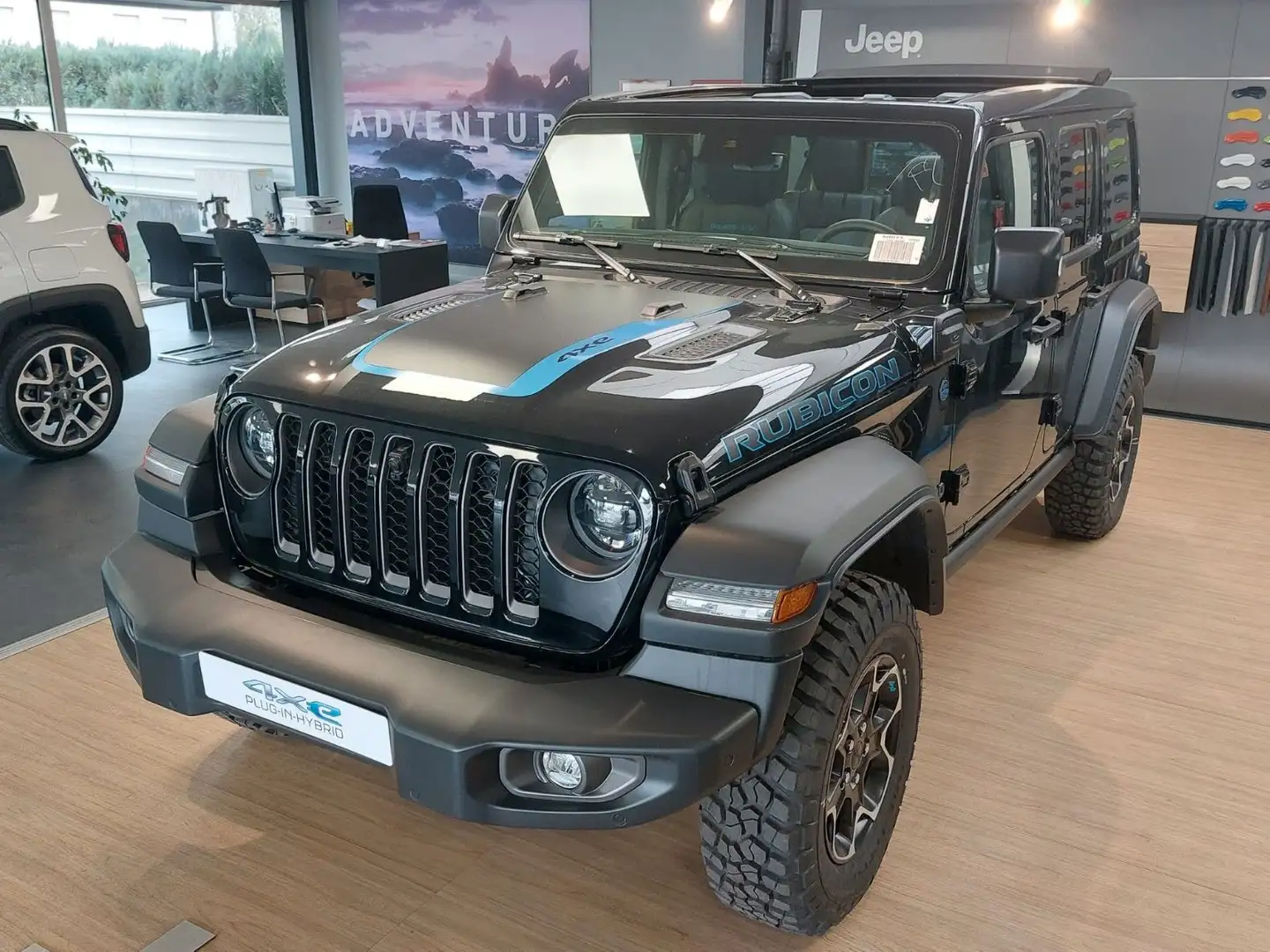 Jeep Wrangler Unlimited 2.0 380PS Rubicon MY23 Sky Fekete - 1