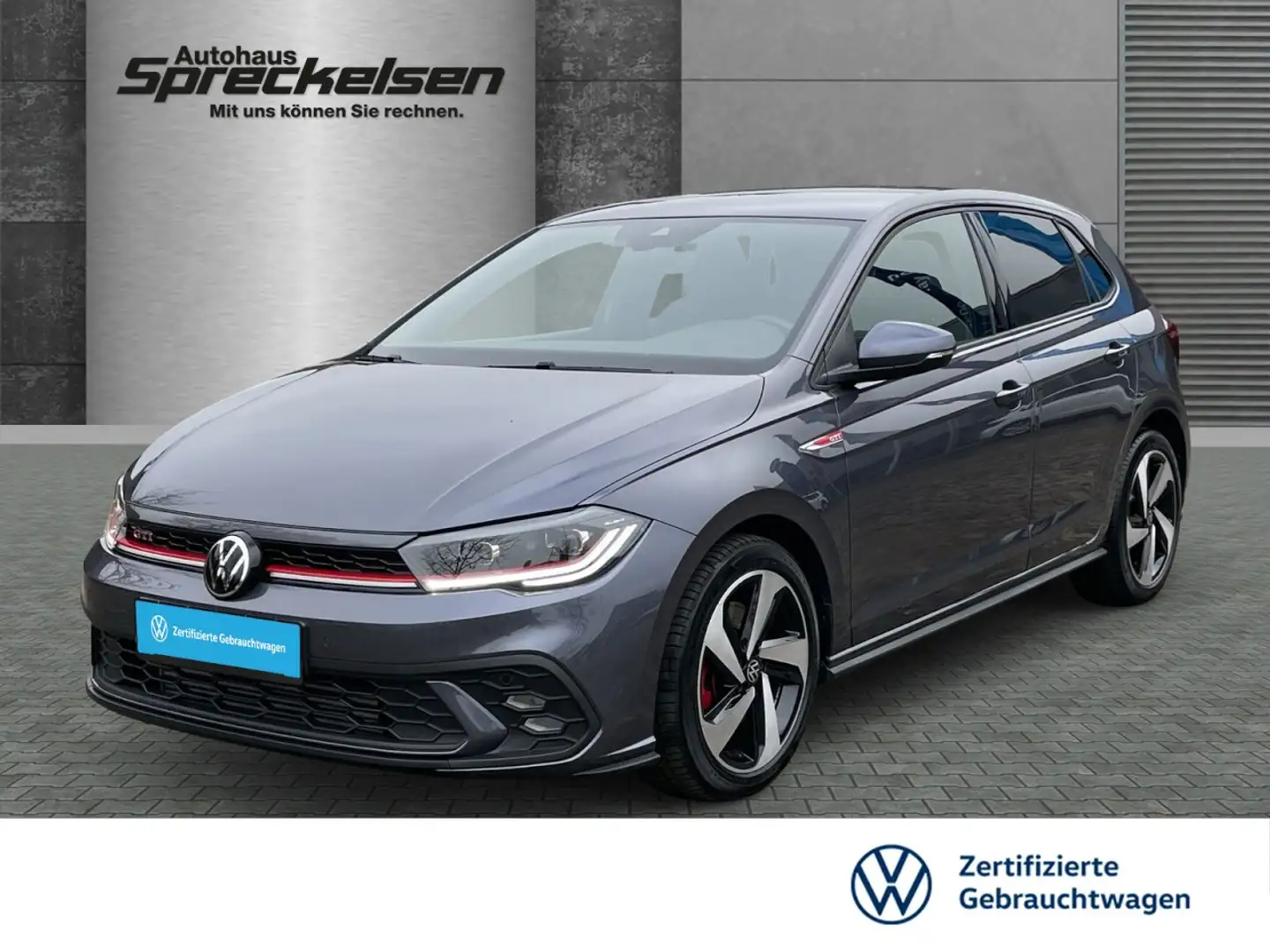 Volkswagen Polo 2.0 GTI++Matrix LED++Digitales Cockpit++ Klima Grau - 1