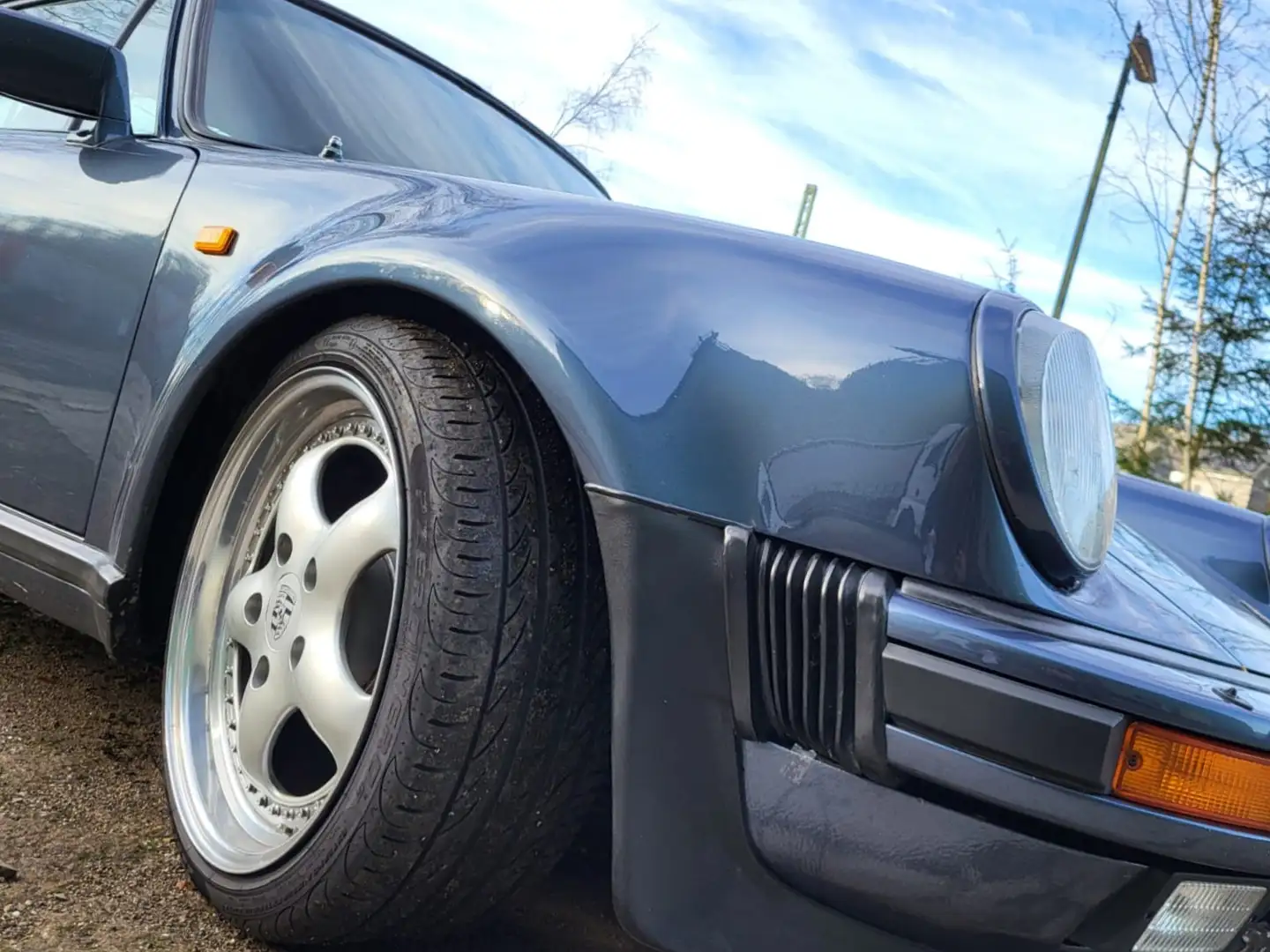 Porsche 911 930-911 Turbo Coupé Azul - 2